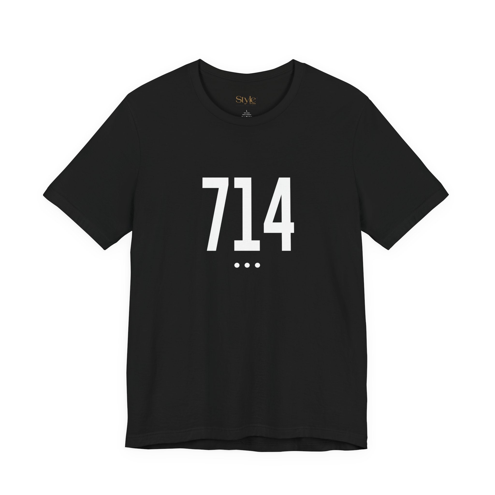714 White Code Southern California Unisex Tee