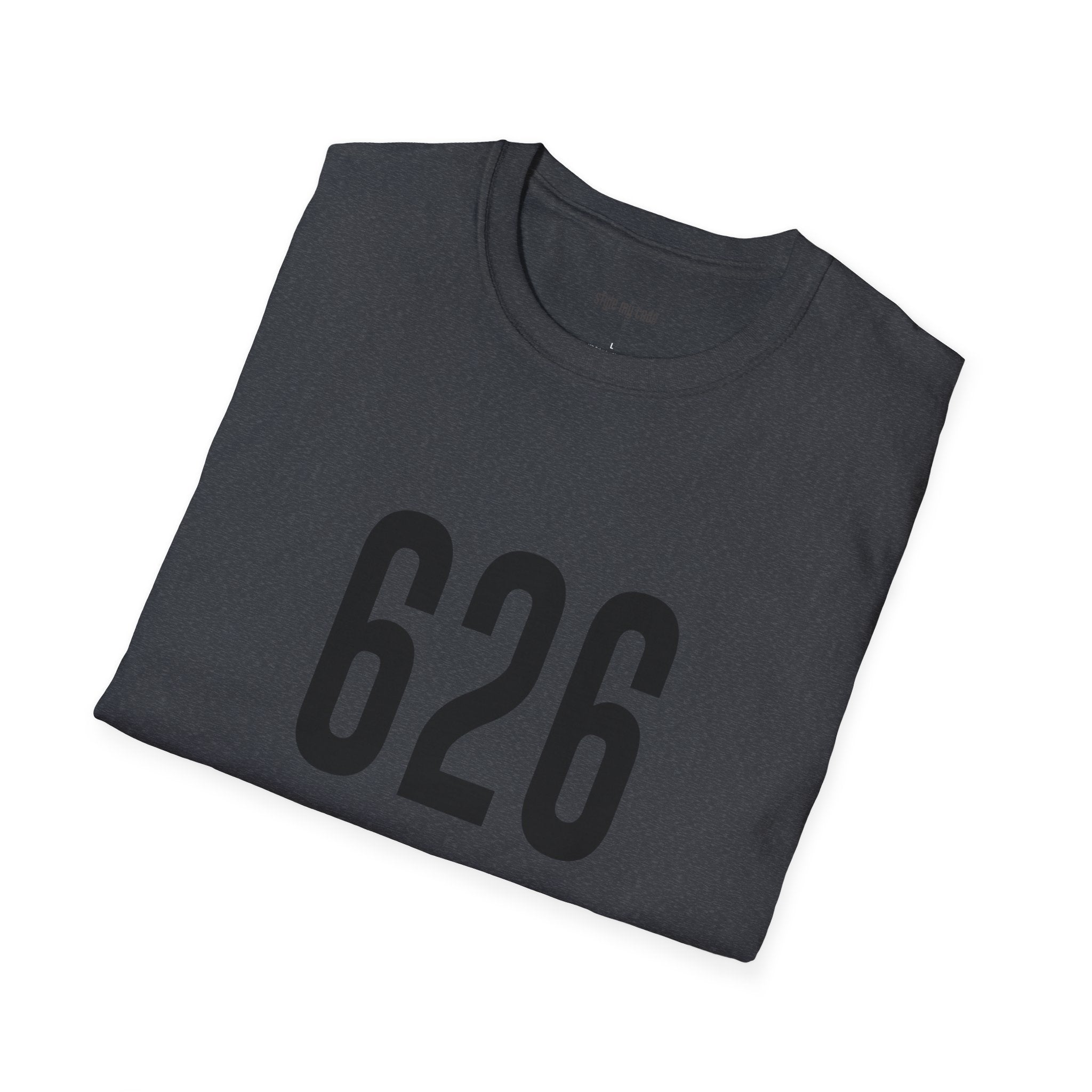 626 Unisex Black Logo Soft-style T-Shirt