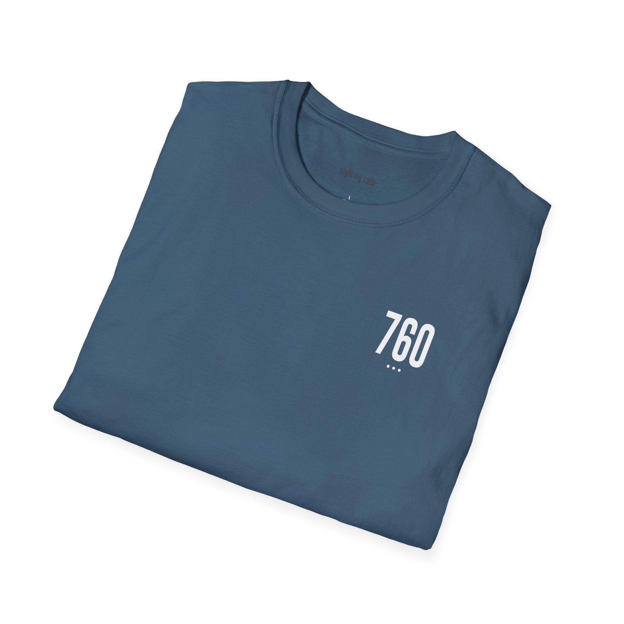 760 White Logo Unisex T-Shirt