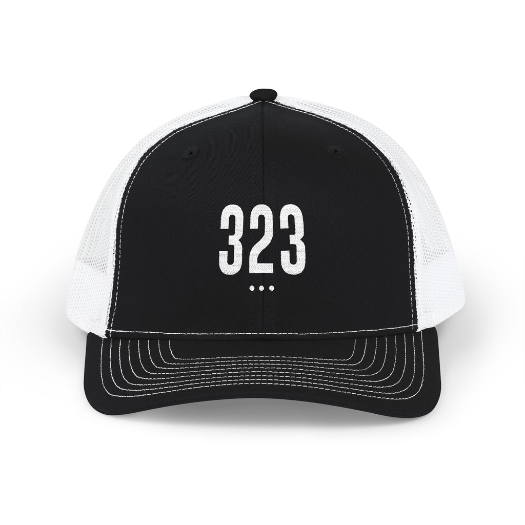 Stylish Snapback Trucker Cap with Embroidered '323' - Perfect for Casual Outings, Festivals, Gifts, Everyday Wear, and Sports!