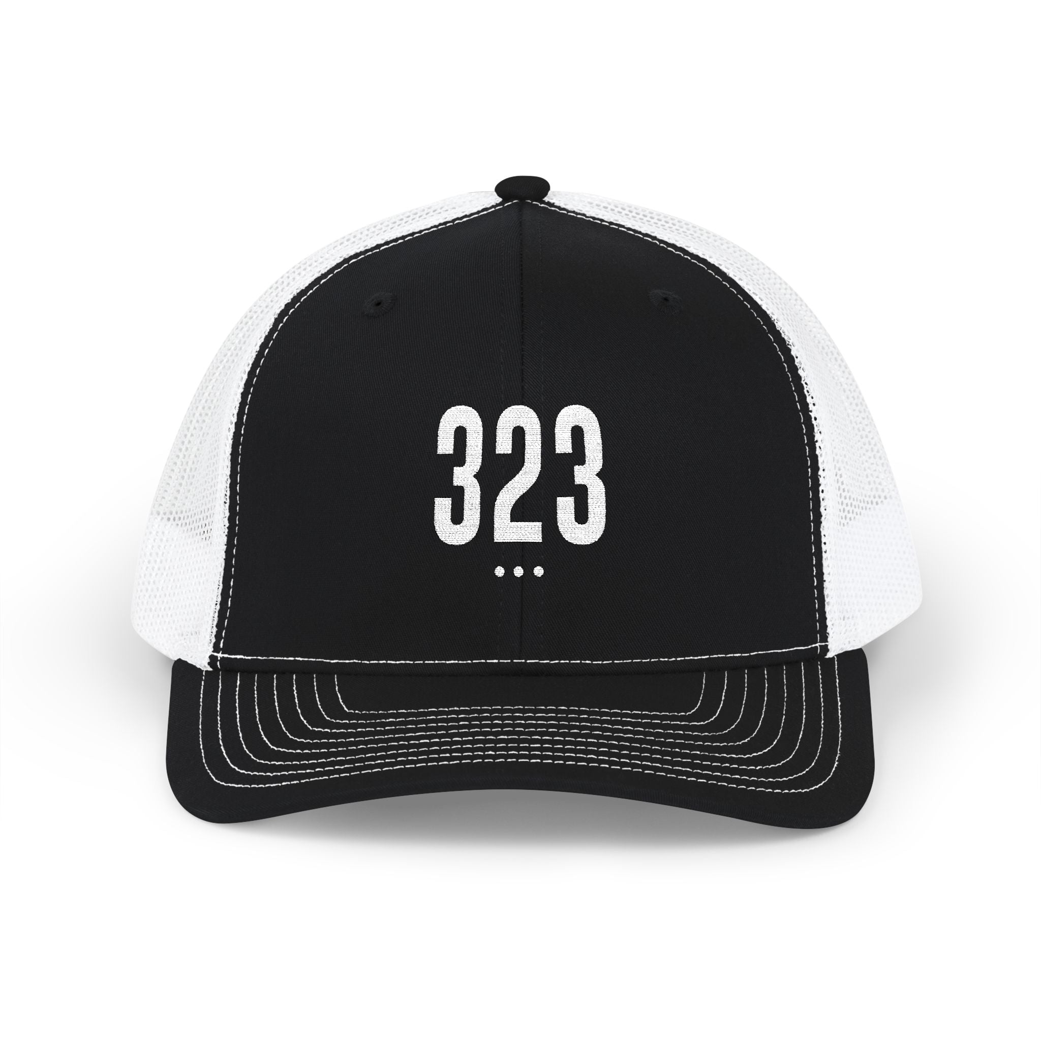 Stylish Snapback Trucker Cap with Embroidered '323' - Perfect for Casual Outings, Festivals, Gifts, Everyday Wear, and Sports!