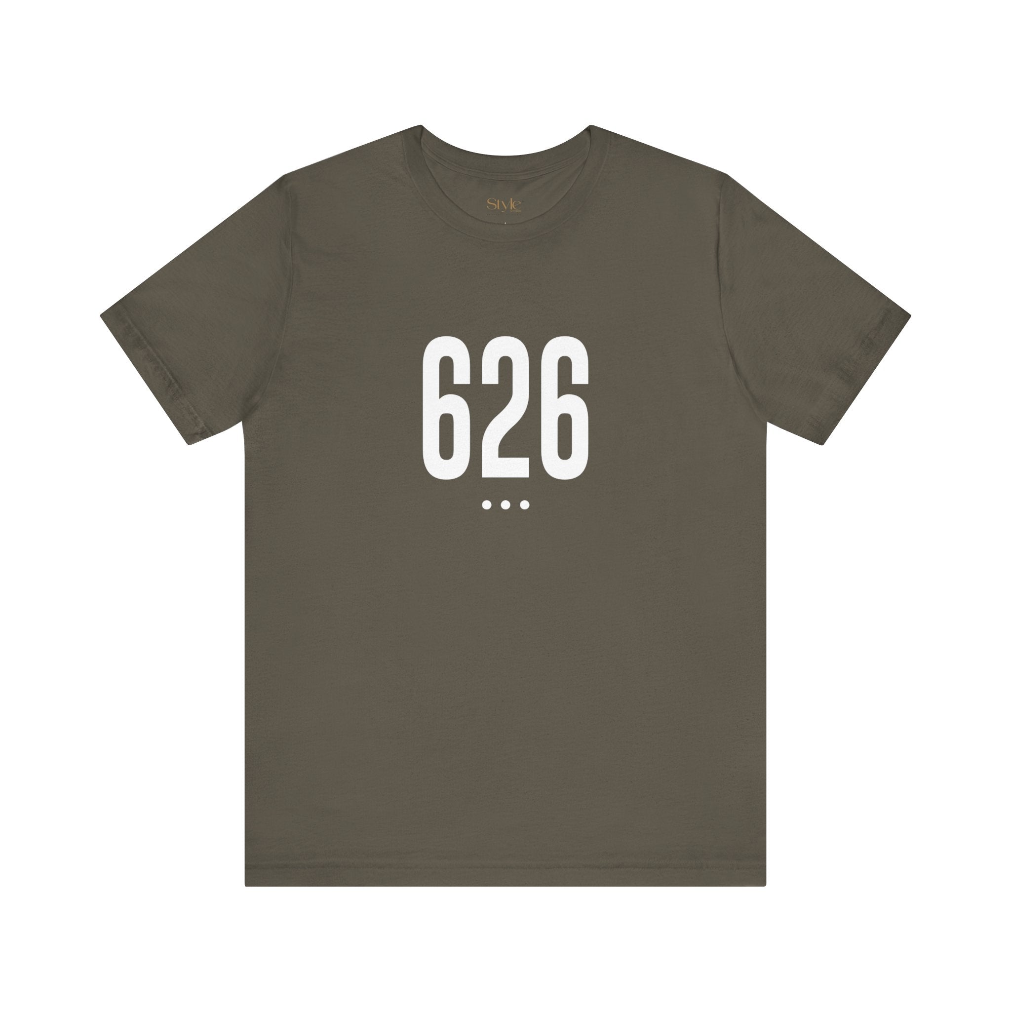 626 White Code Southern California Unisex Tee