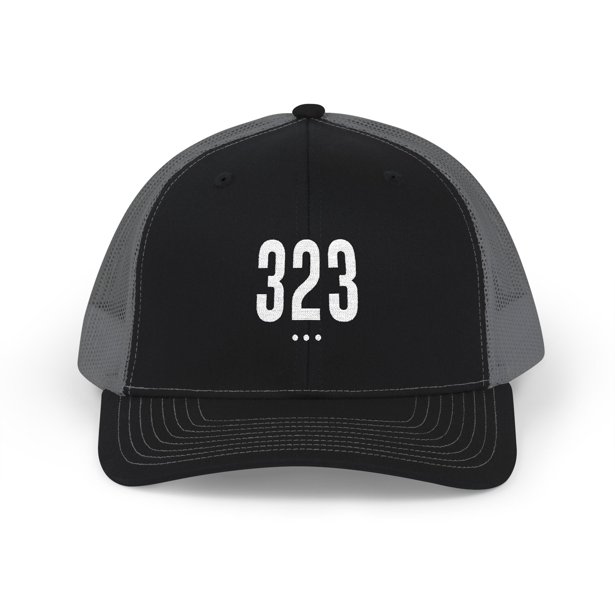 Stylish Snapback Trucker Cap with Embroidered '323' - Perfect for Casual Outings, Festivals, Gifts, Everyday Wear, and Sports!