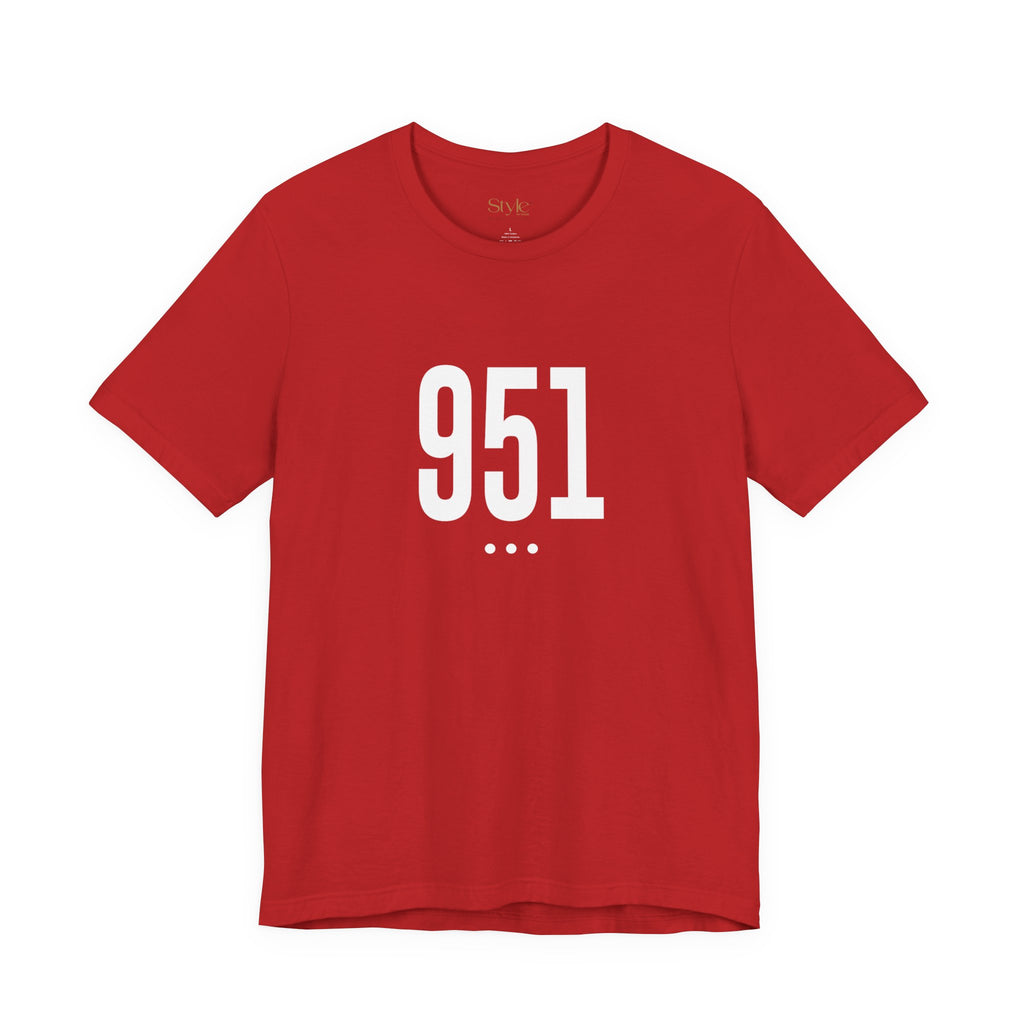 951 White Code Southern California Unisex Tee