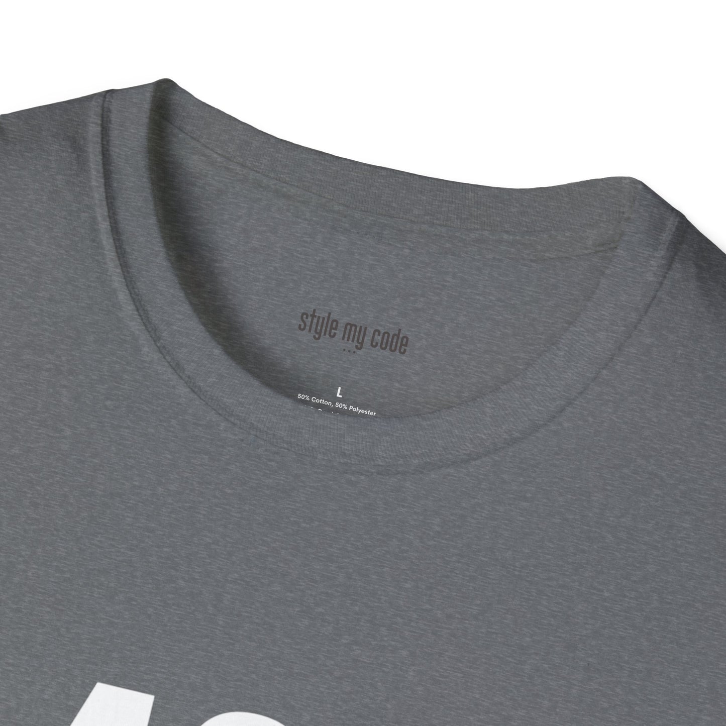 424 White Logo Front Unisex Softstyle T-Shirt