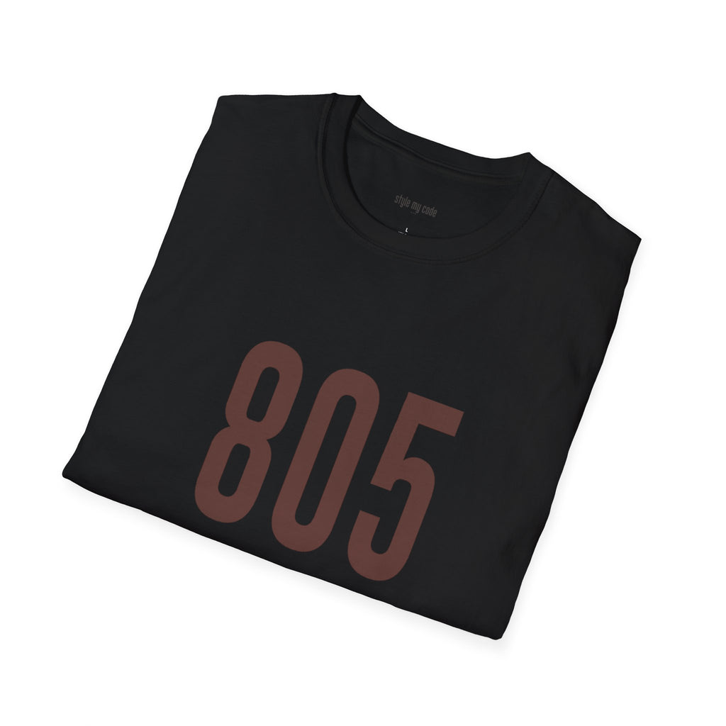 805 Logo Front Unisex Soft-style T-Shirt