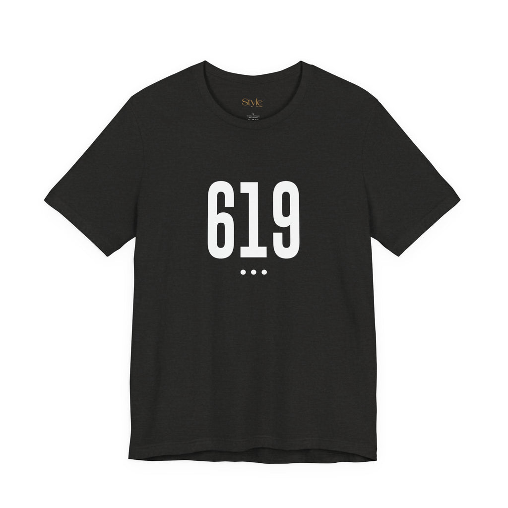 619 White Code Southern California Unisex Tee