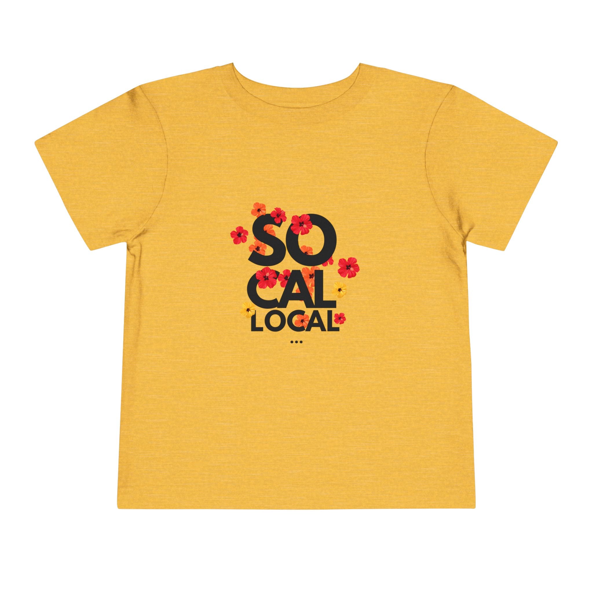 Toddler Tee - Sunny California Vibe - Perfect for Playdates and Beach Trips