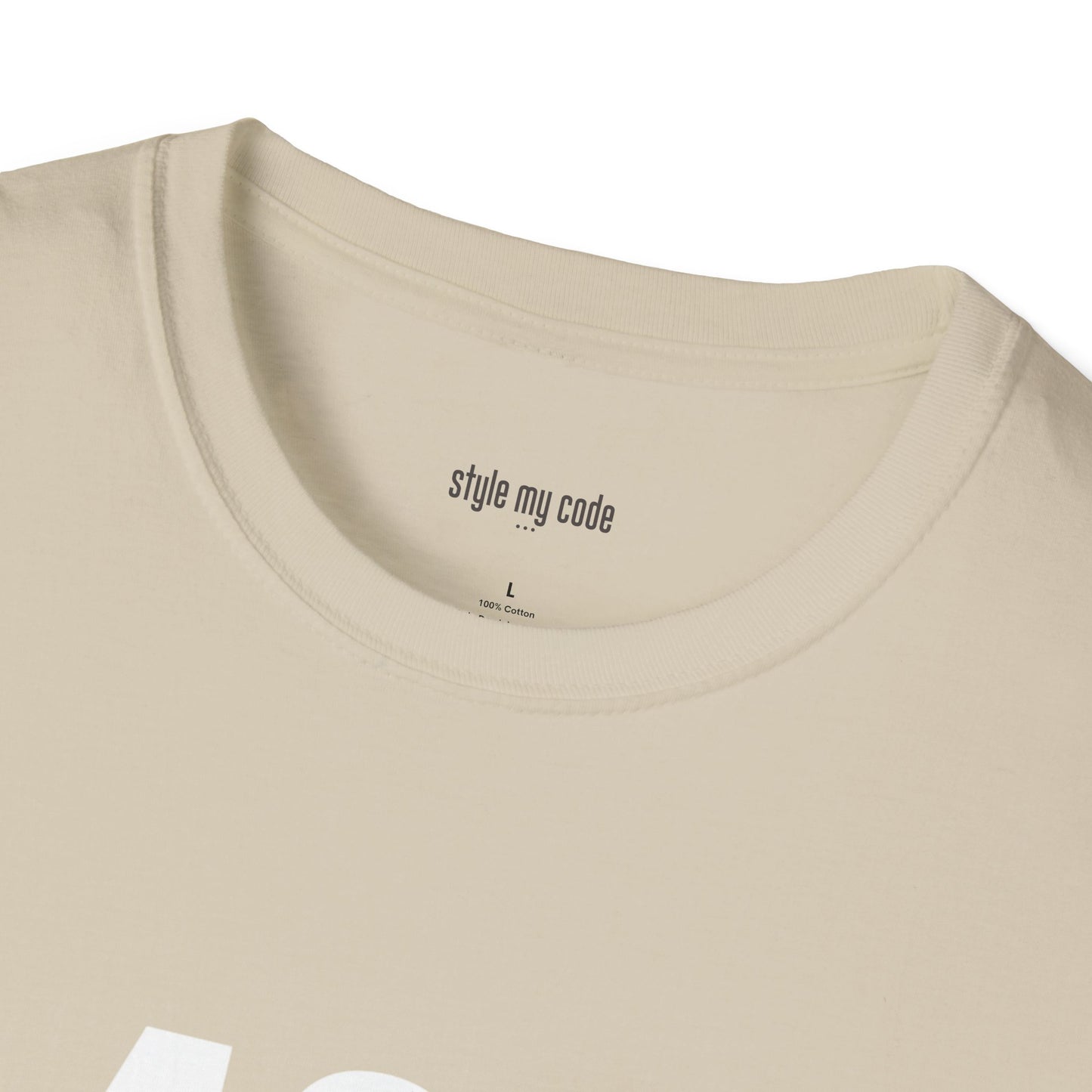 424 White Logo Front Unisex Softstyle T-Shirt