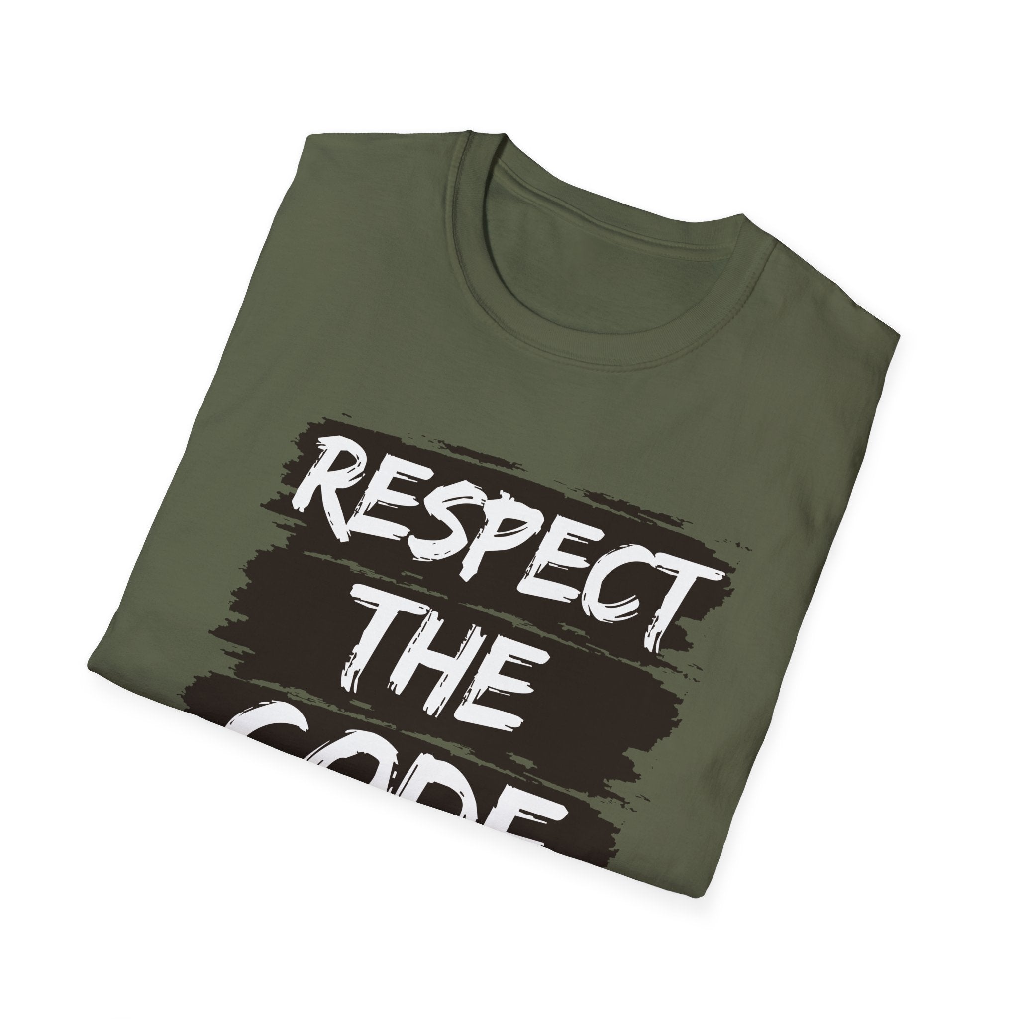Respect the Code Unisex T-Shirt | Comfortable Graphic Tee for Everyday Wear | Perfect Gift for Artists, Creatives & Code Lovers