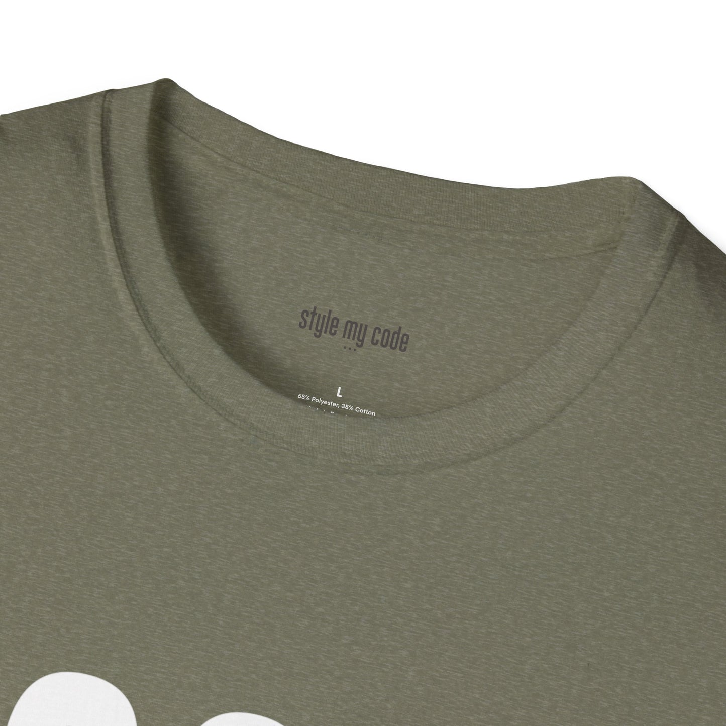 323 White Logo Front T-Shirt