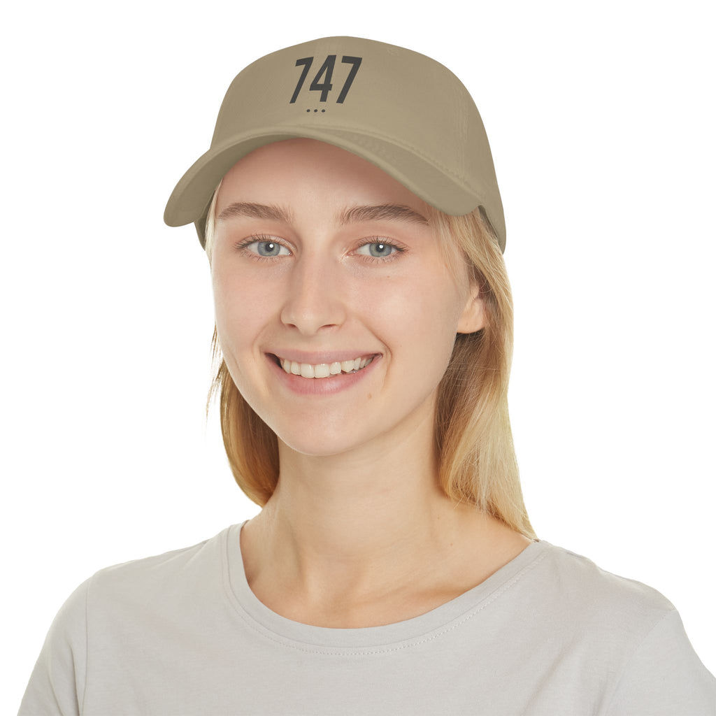 747 Low Profile Baseball Cap