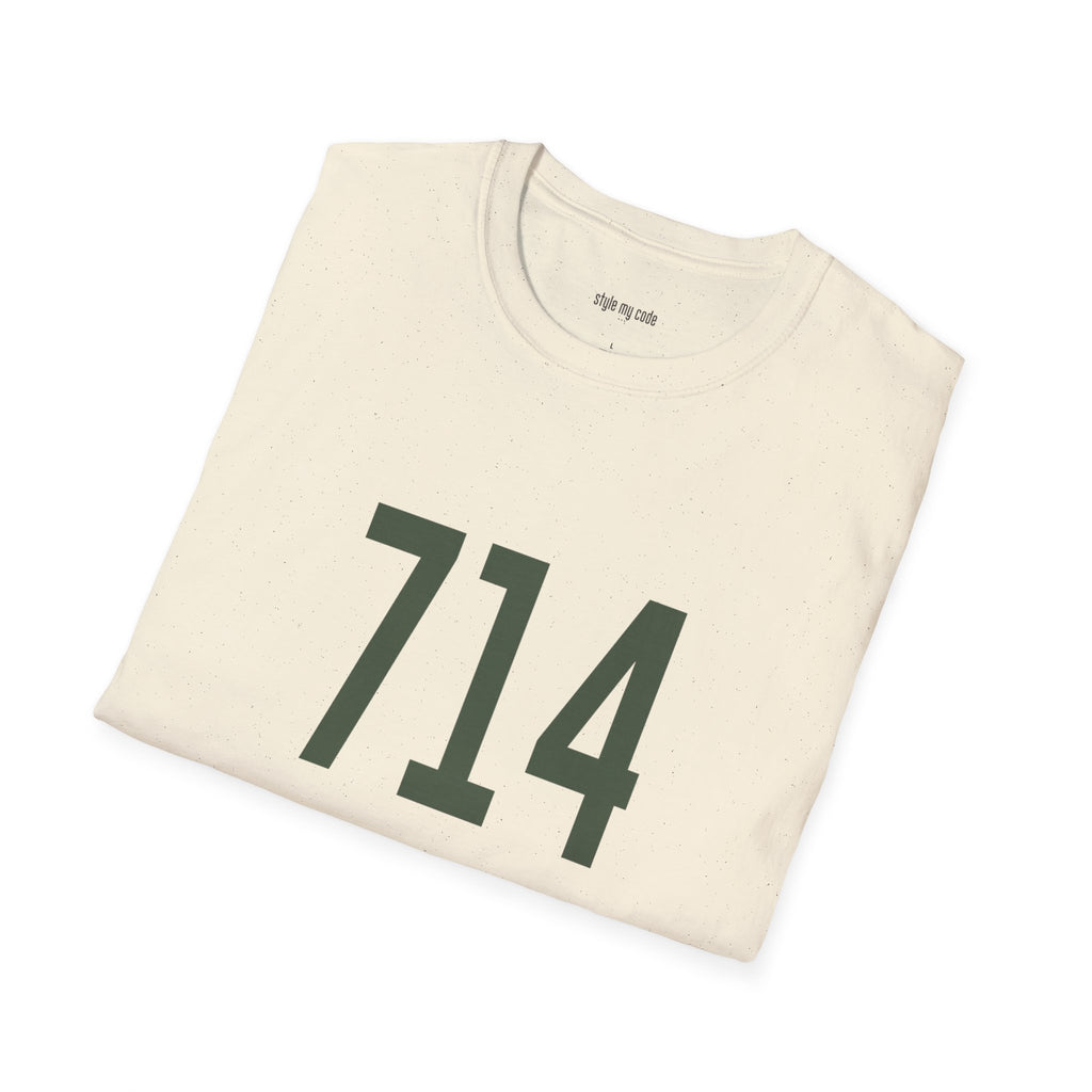 714 Logo Front T-Shirt