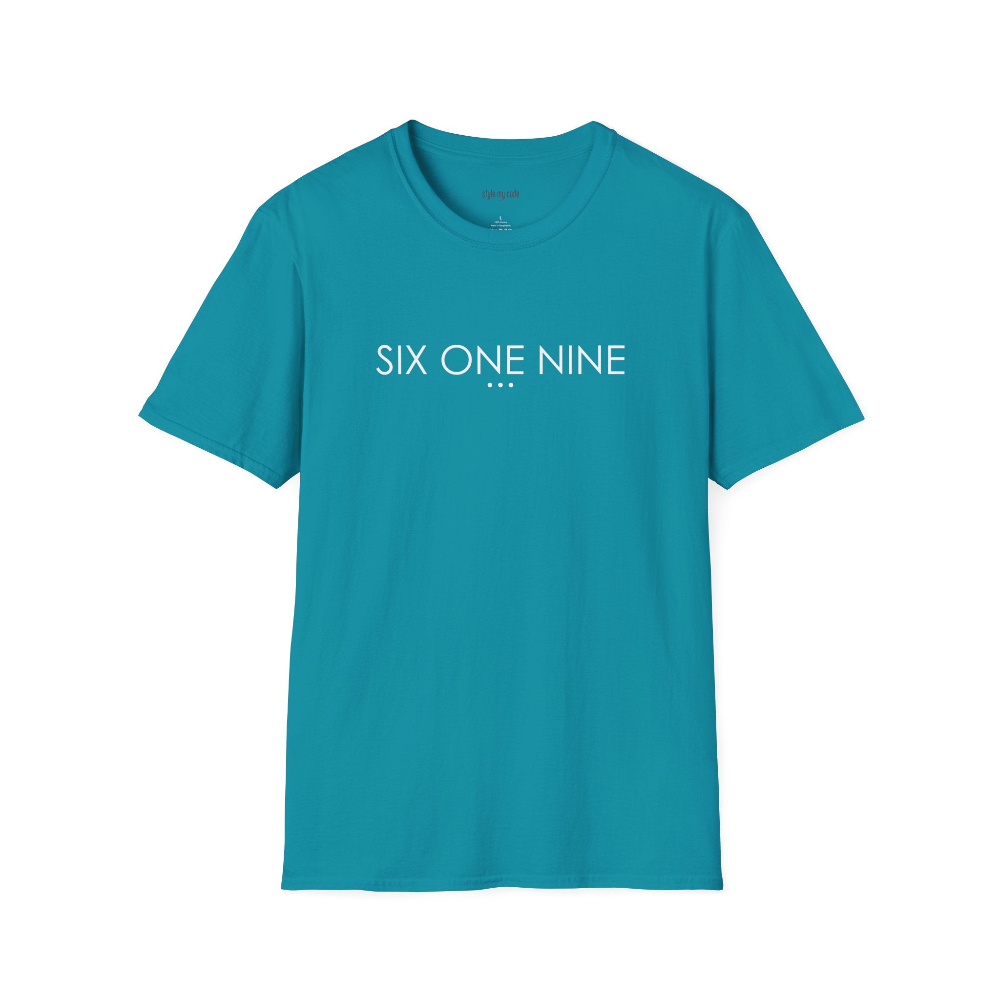 "SIX ONE NINE" Design T-Shirt