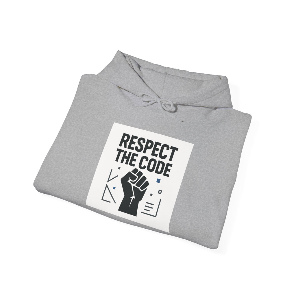Respect The Code Hoodie Unisex Heavy Blend™ Hooded Sweatshirt