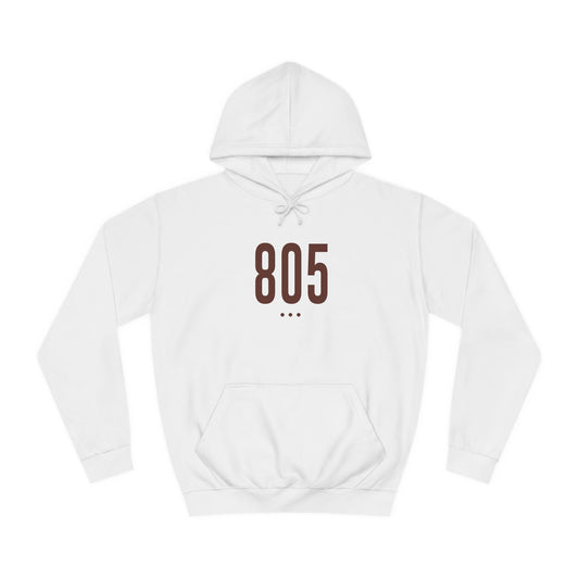 805 Unisex Hoodie - Stylish Comfort for Campus Life