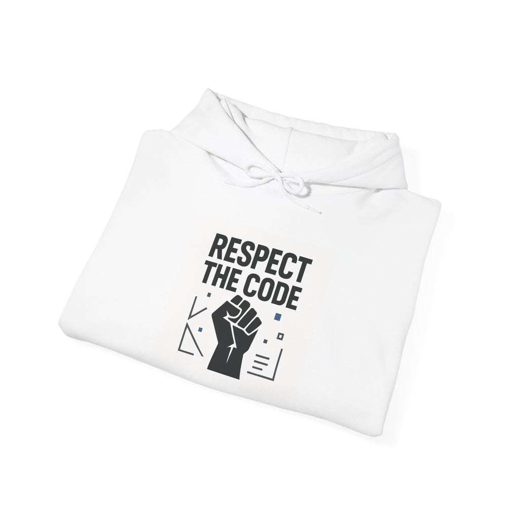 Respect The Code Hoodie Unisex Heavy Blend™ Hooded Sweatshirt