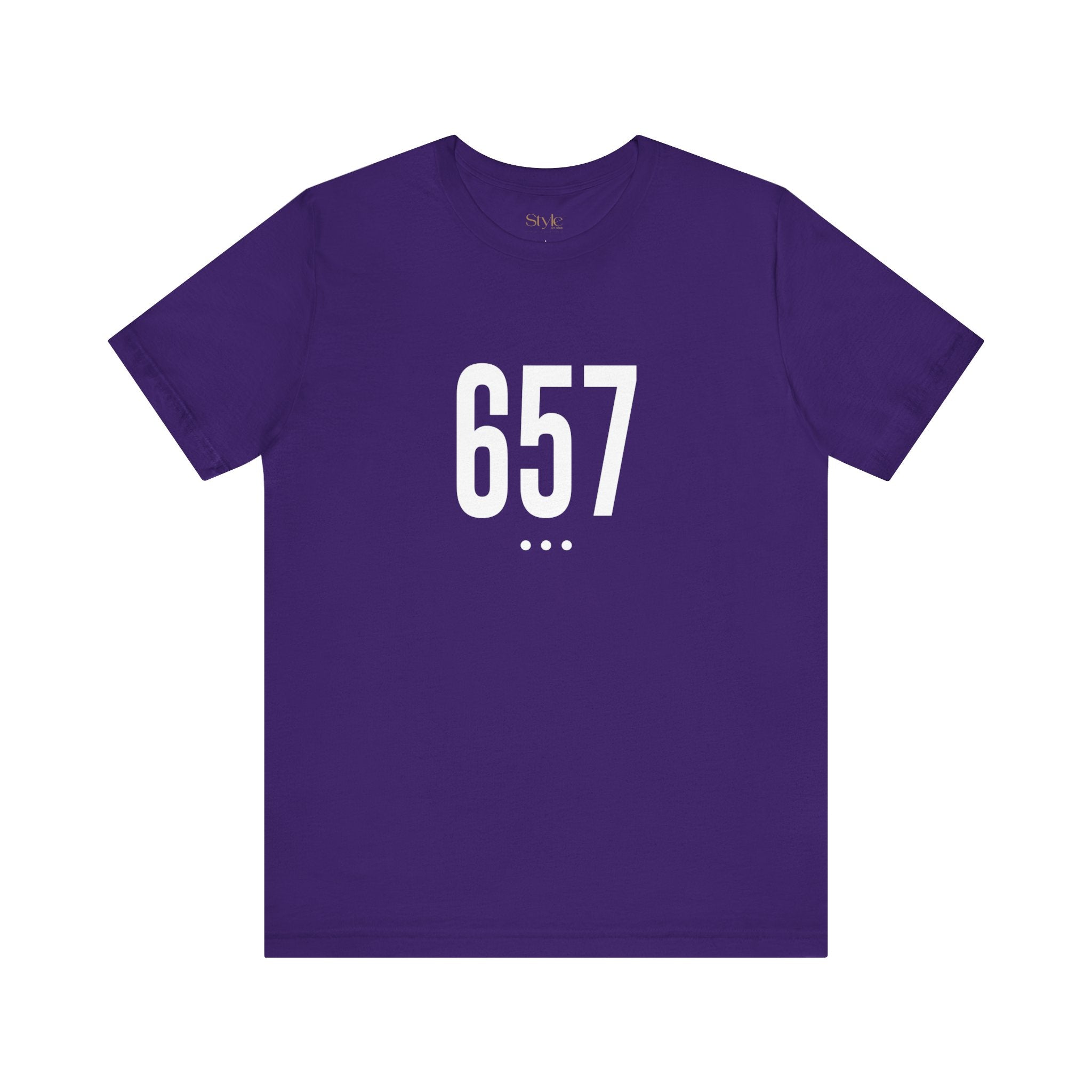 657 White Code Southern California Unisex Tee