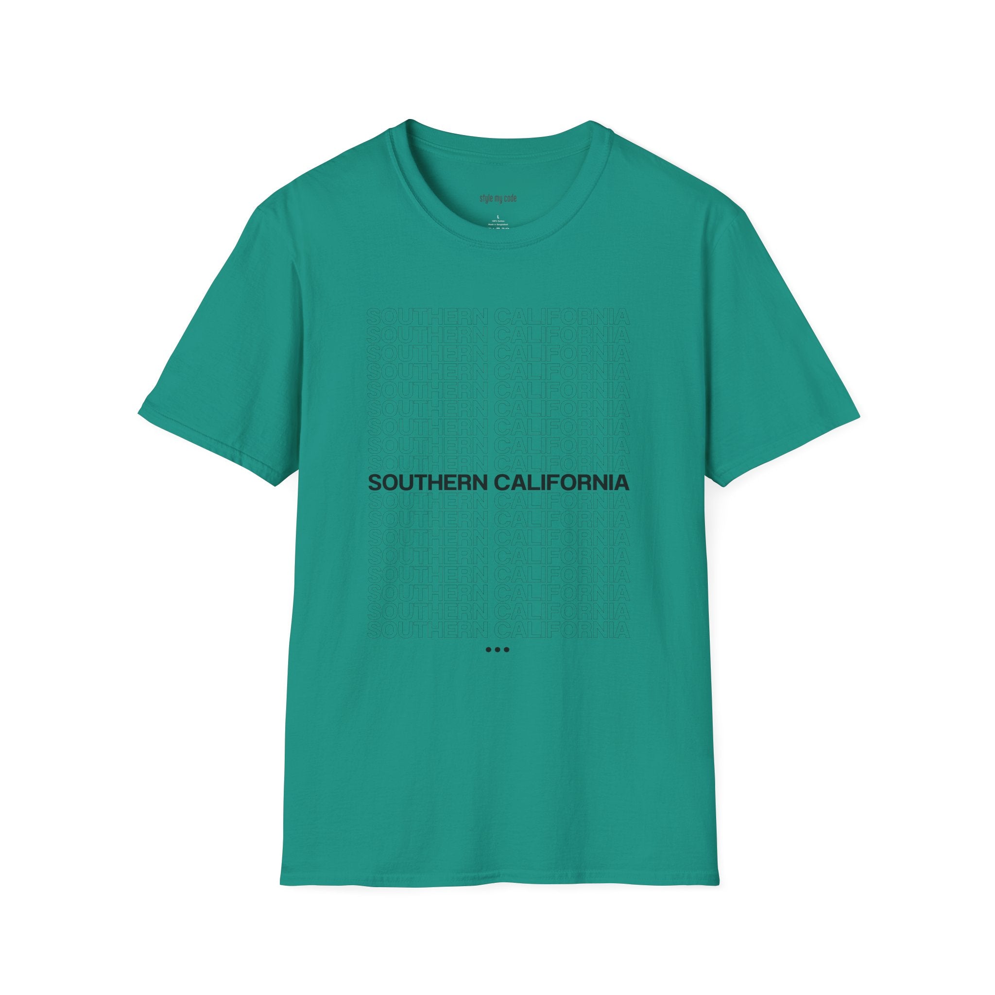 Southern California Unisex Softstyle T-Shirt - Casual Vibe for Everyday Wear