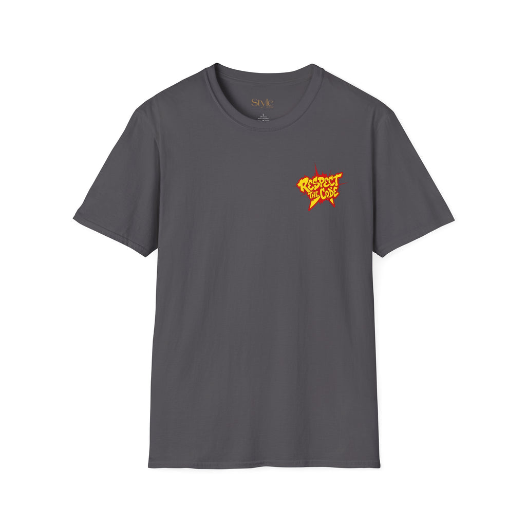Graffiti 213 Red Respect The Code T-Shirt