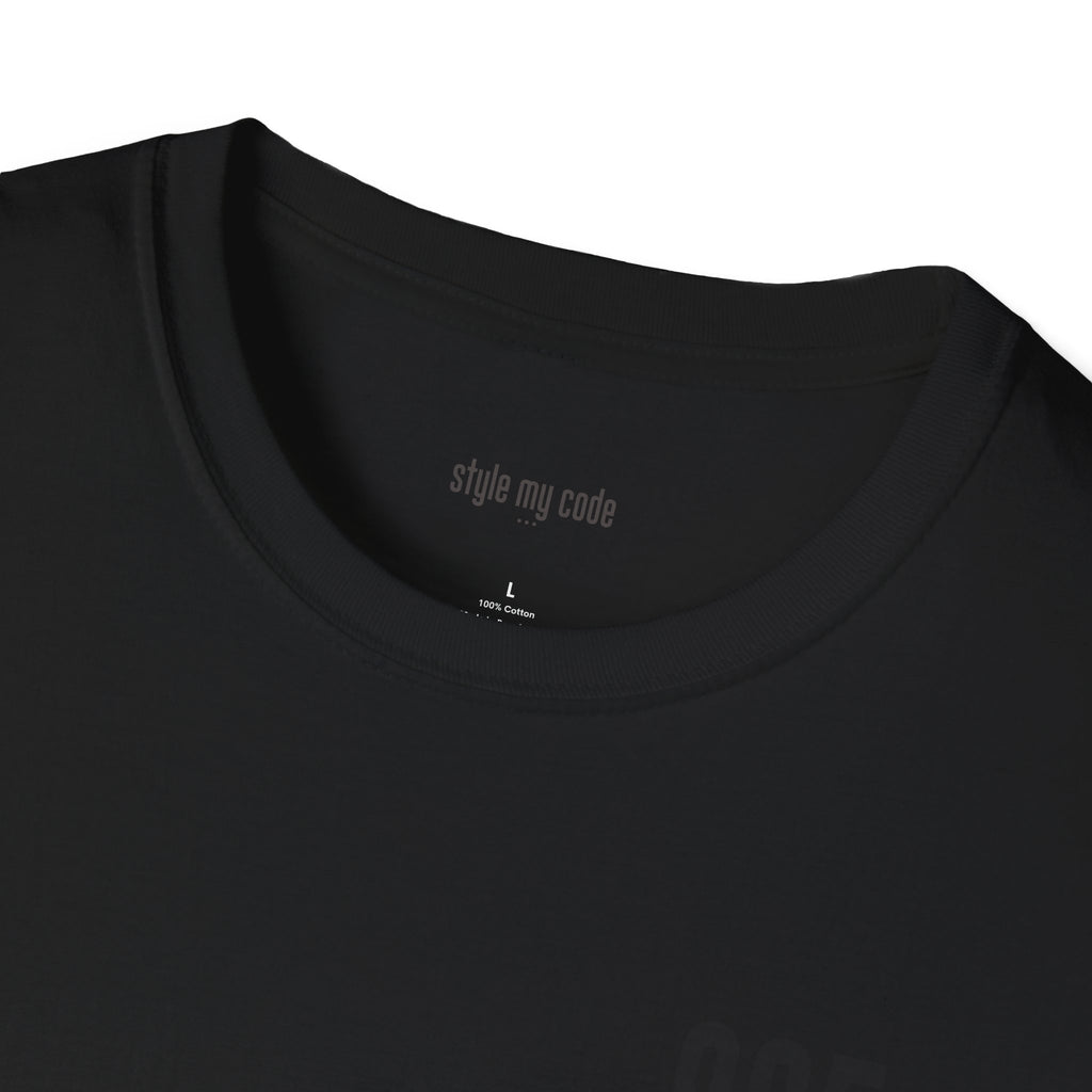 805 Black Logo Unisex Soft-style T-Shirt