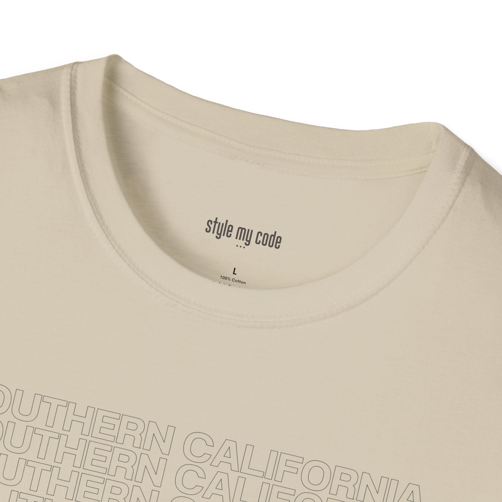 Southern California Unisex Softstyle T-Shirt - Casual Vibe for Everyday Wear