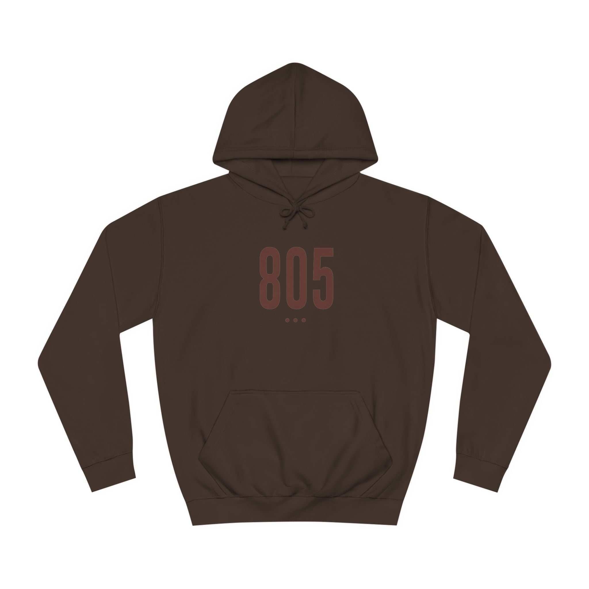 805 Unisex Hoodie - Stylish Comfort for Campus Life