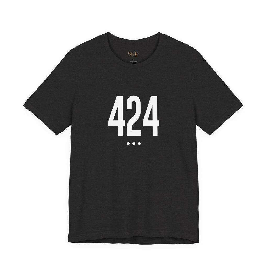 424 White Code Southern California Unisex Tee