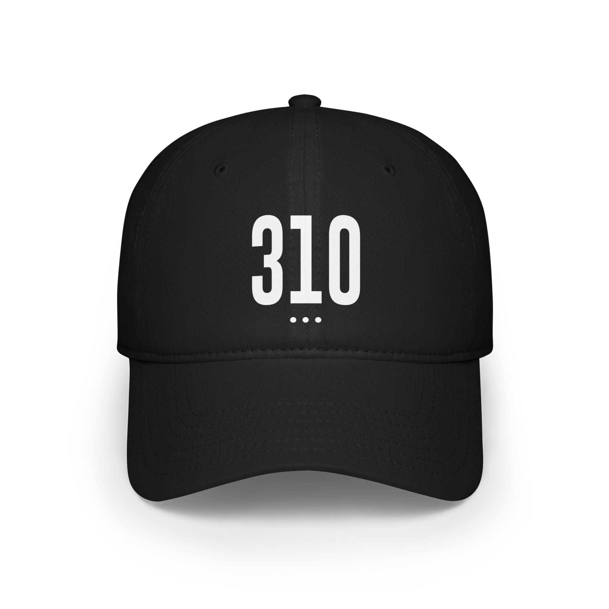 310 White Logo Low Profile Baseball Cap
