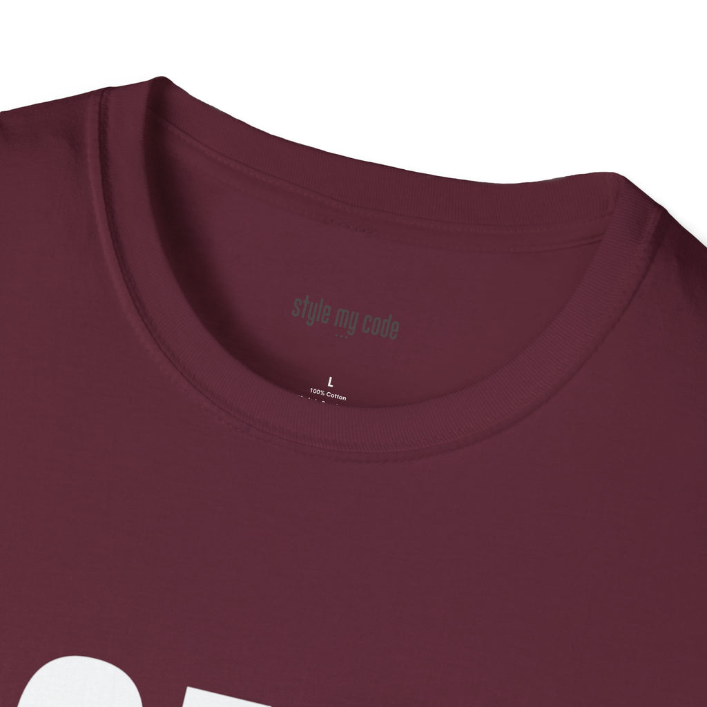 818 White Logo Front T-Shirt