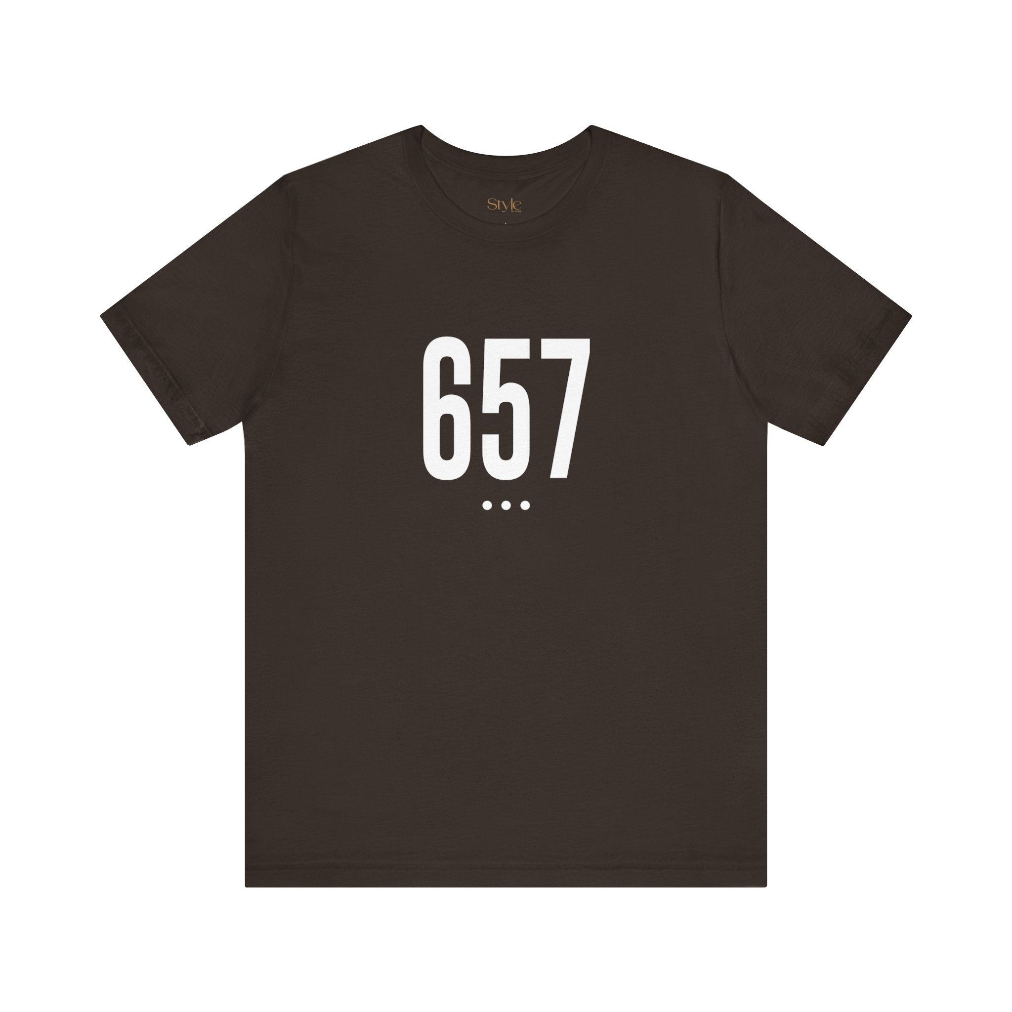 657 White Code Southern California Unisex Tee