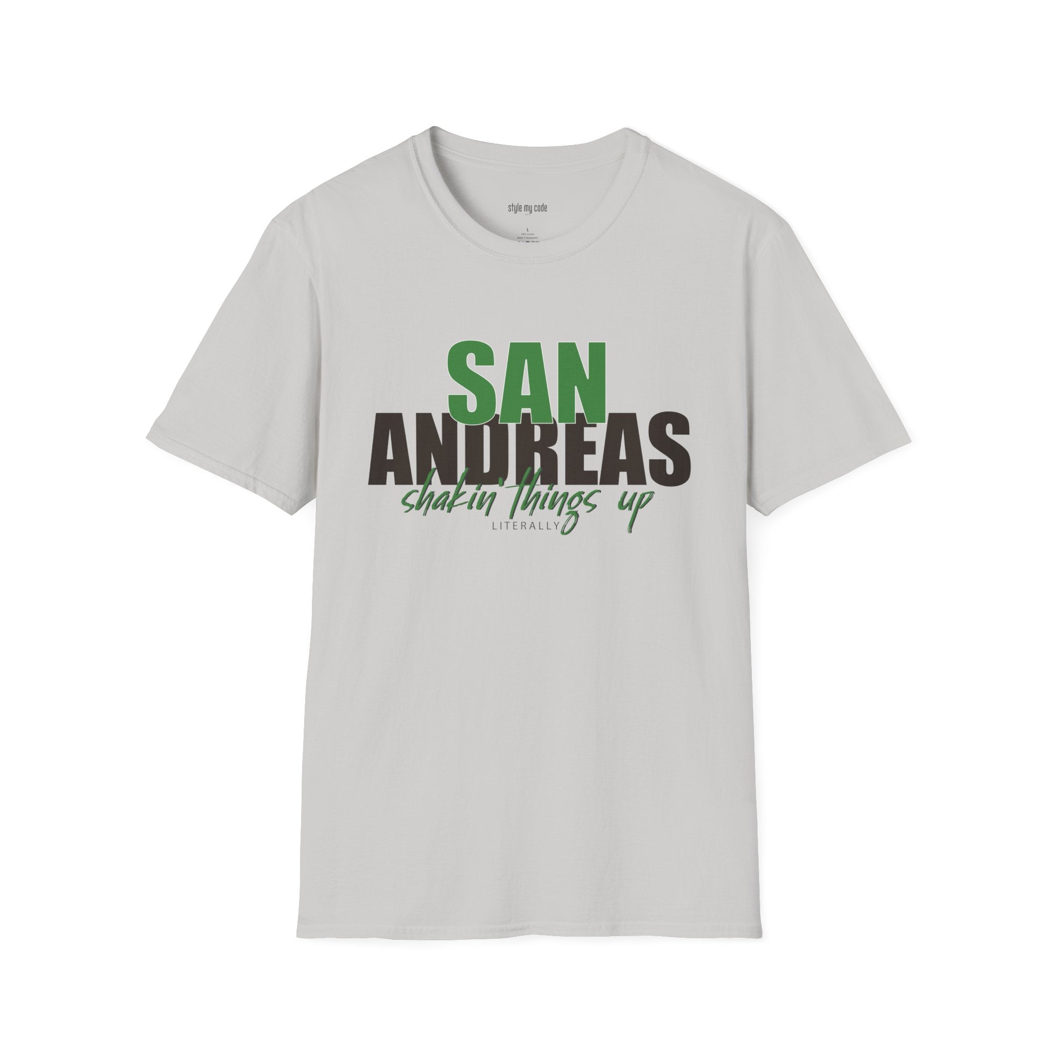 San Andreas Graphic Unisex Softstyle T-Shirt