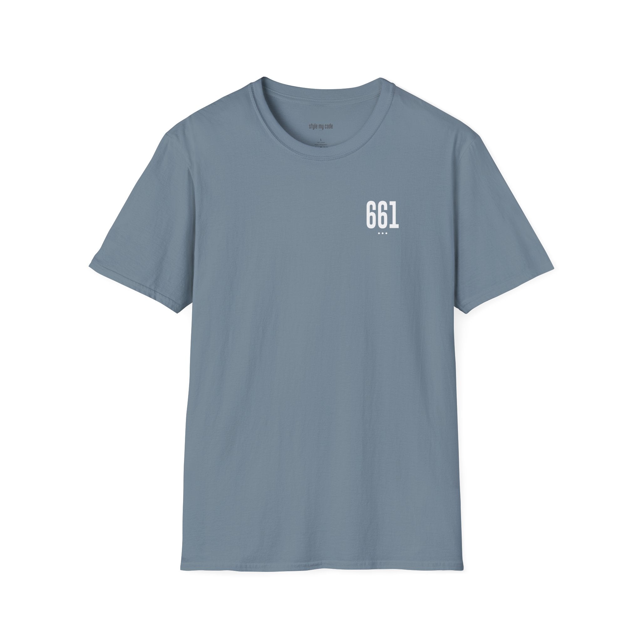 661 White Logo Unisex Soft-style T-Shirt