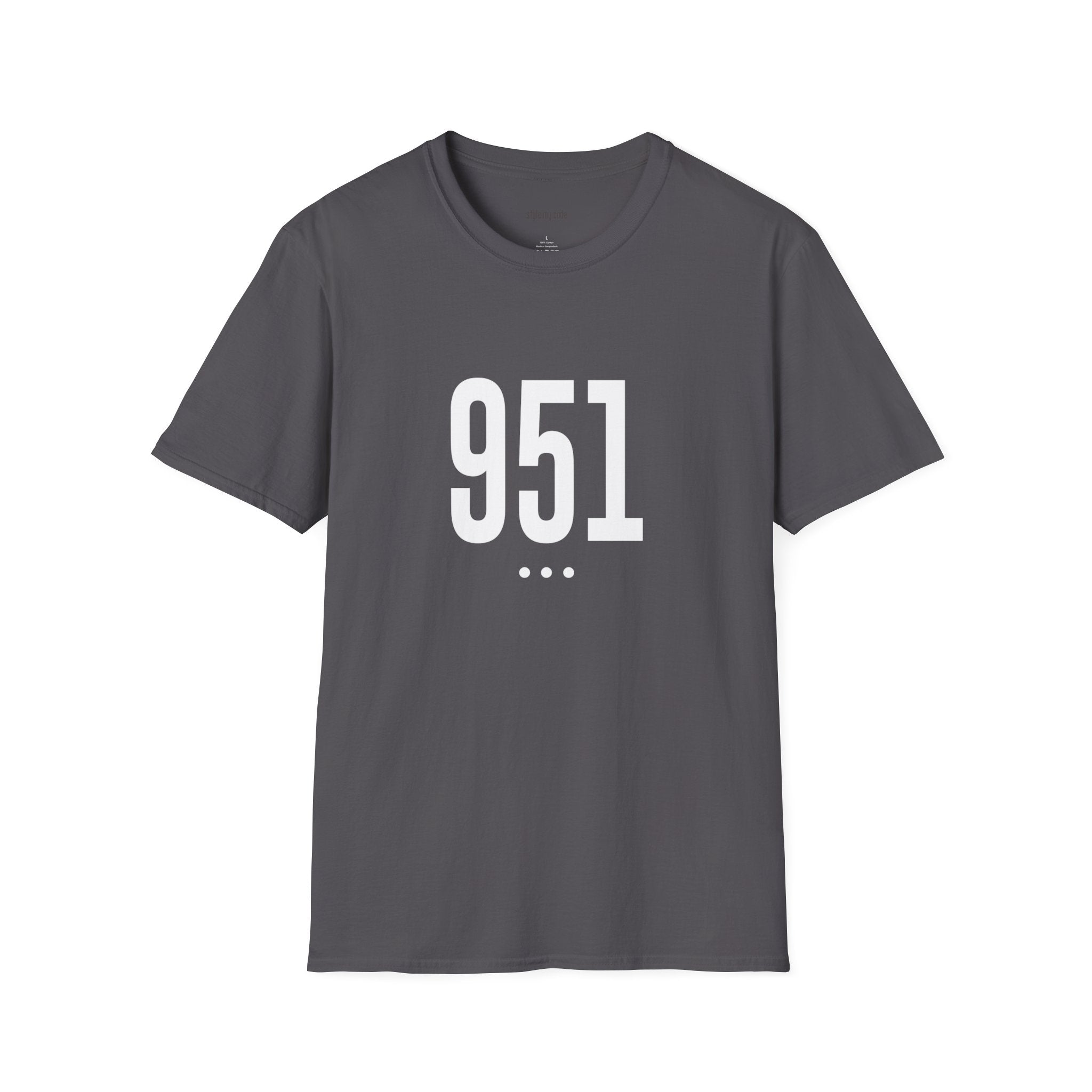 951 White Logo Front T-Shirt