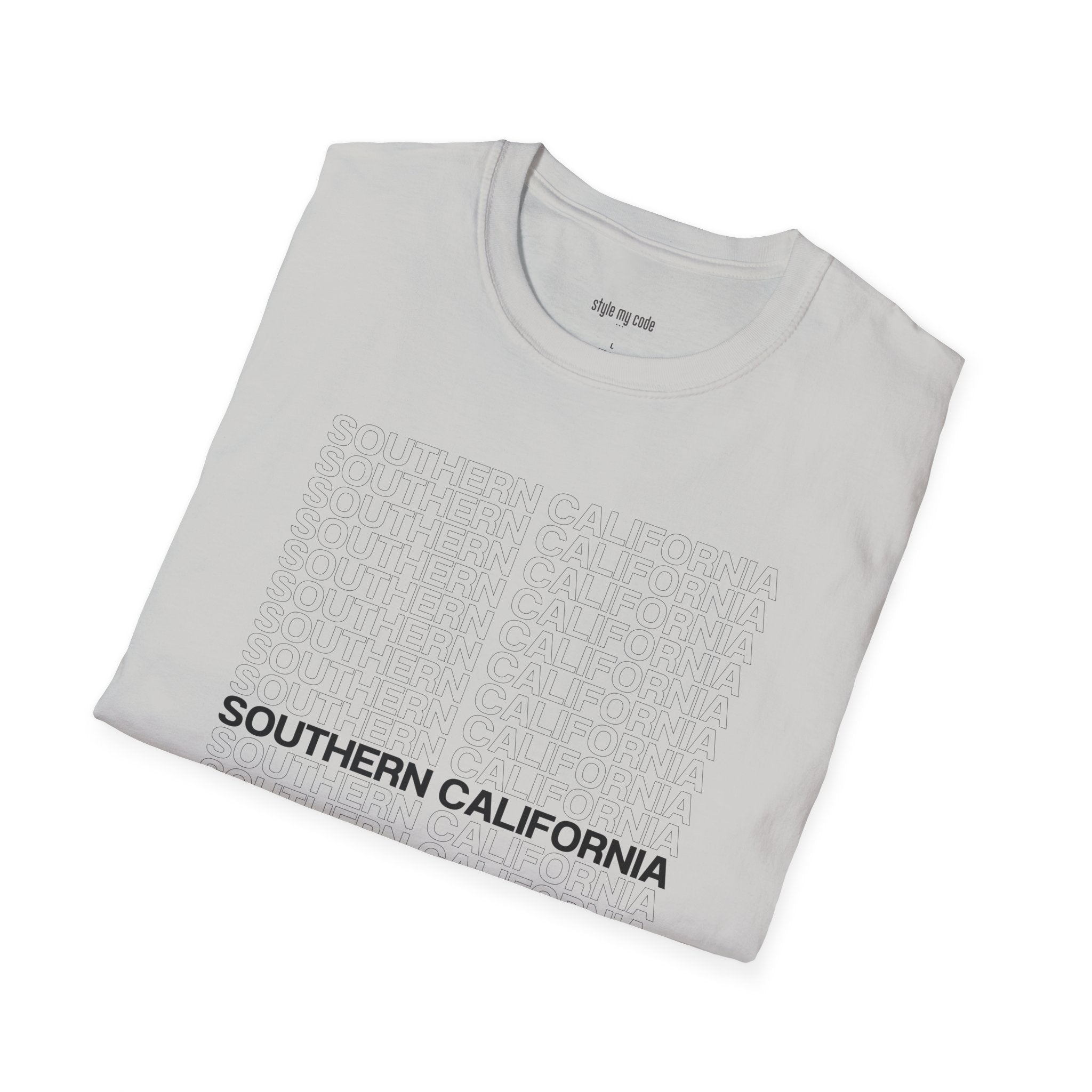 Southern California Unisex Softstyle T-Shirt - Casual Vibe for Everyday Wear
