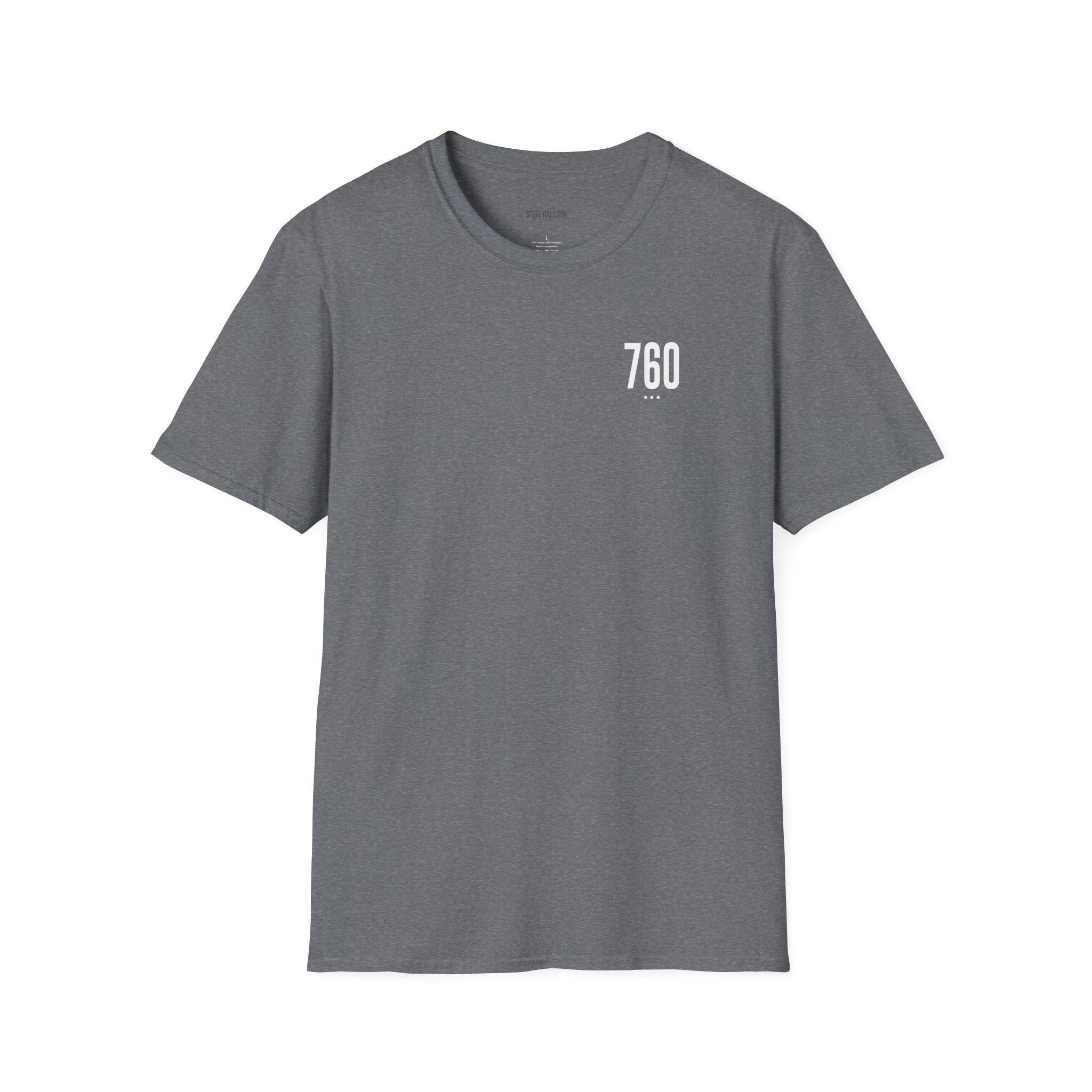 760 White Logo Unisex T-Shirt