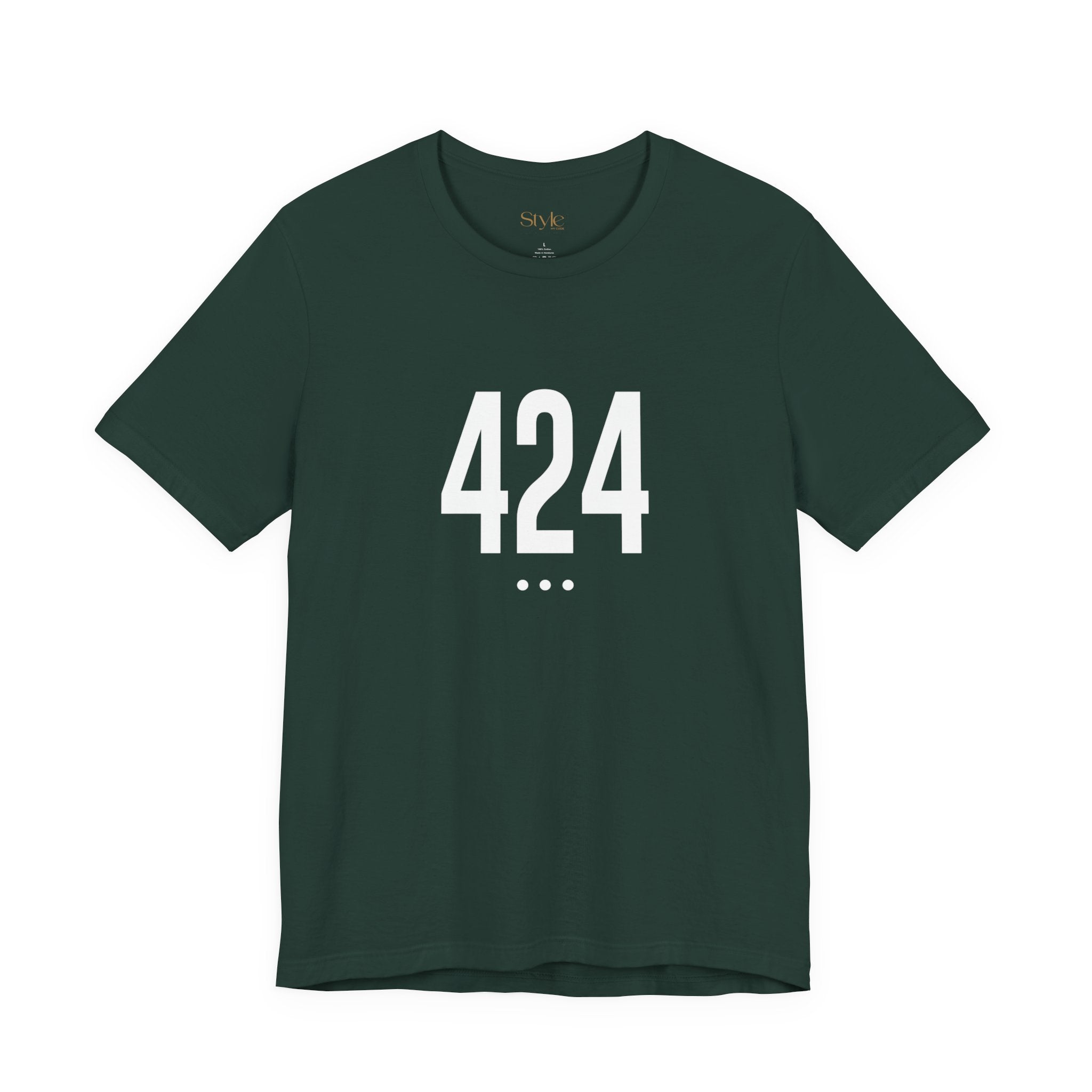 424 White Code Southern California Unisex Tee