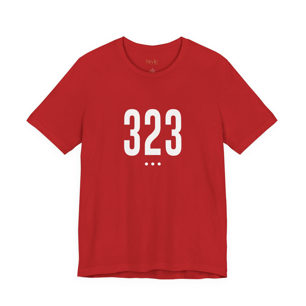 323 White Code Southern California Unisex Tee