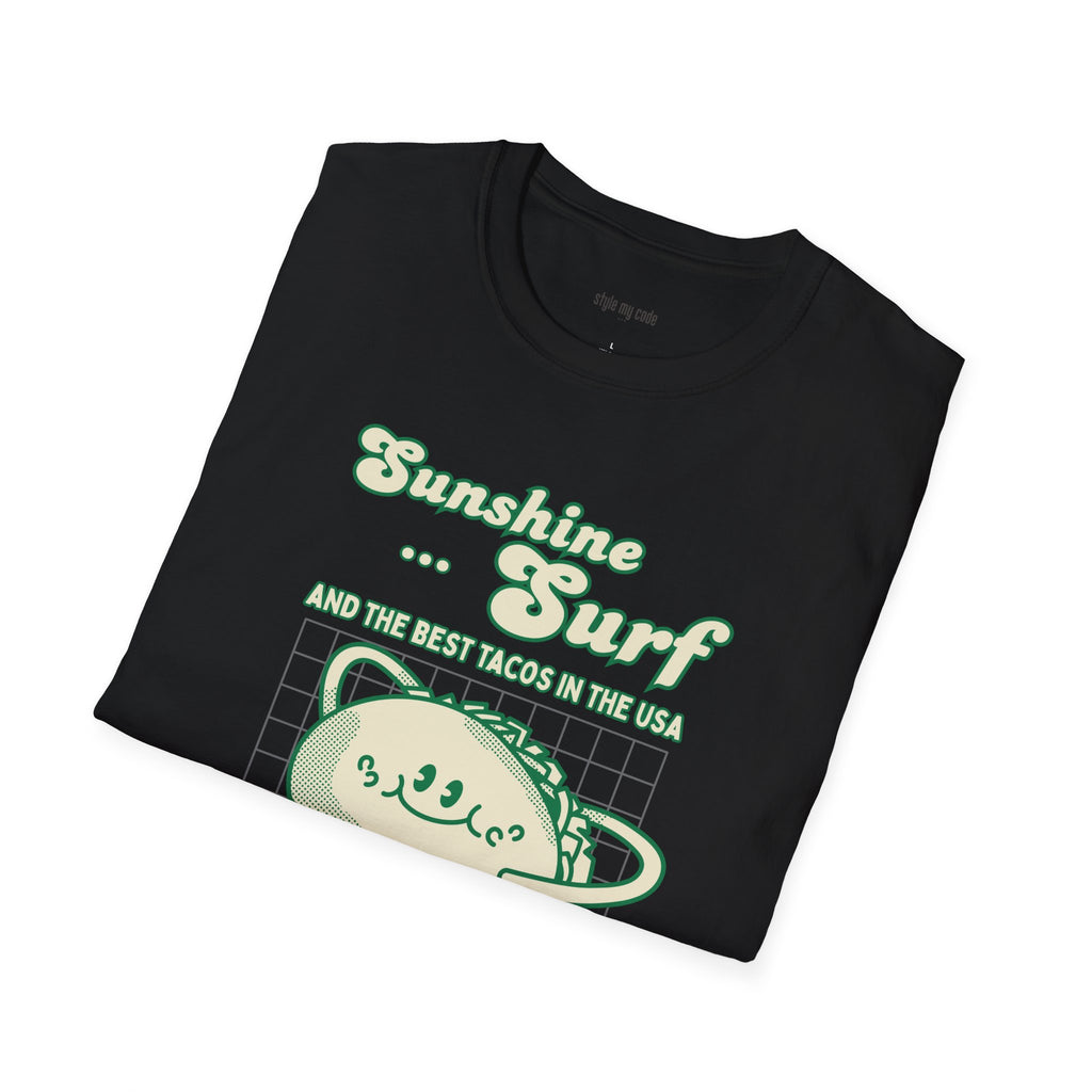Unisex Sunshine Surf Graphic Tee - Perfect for Summer Vibes