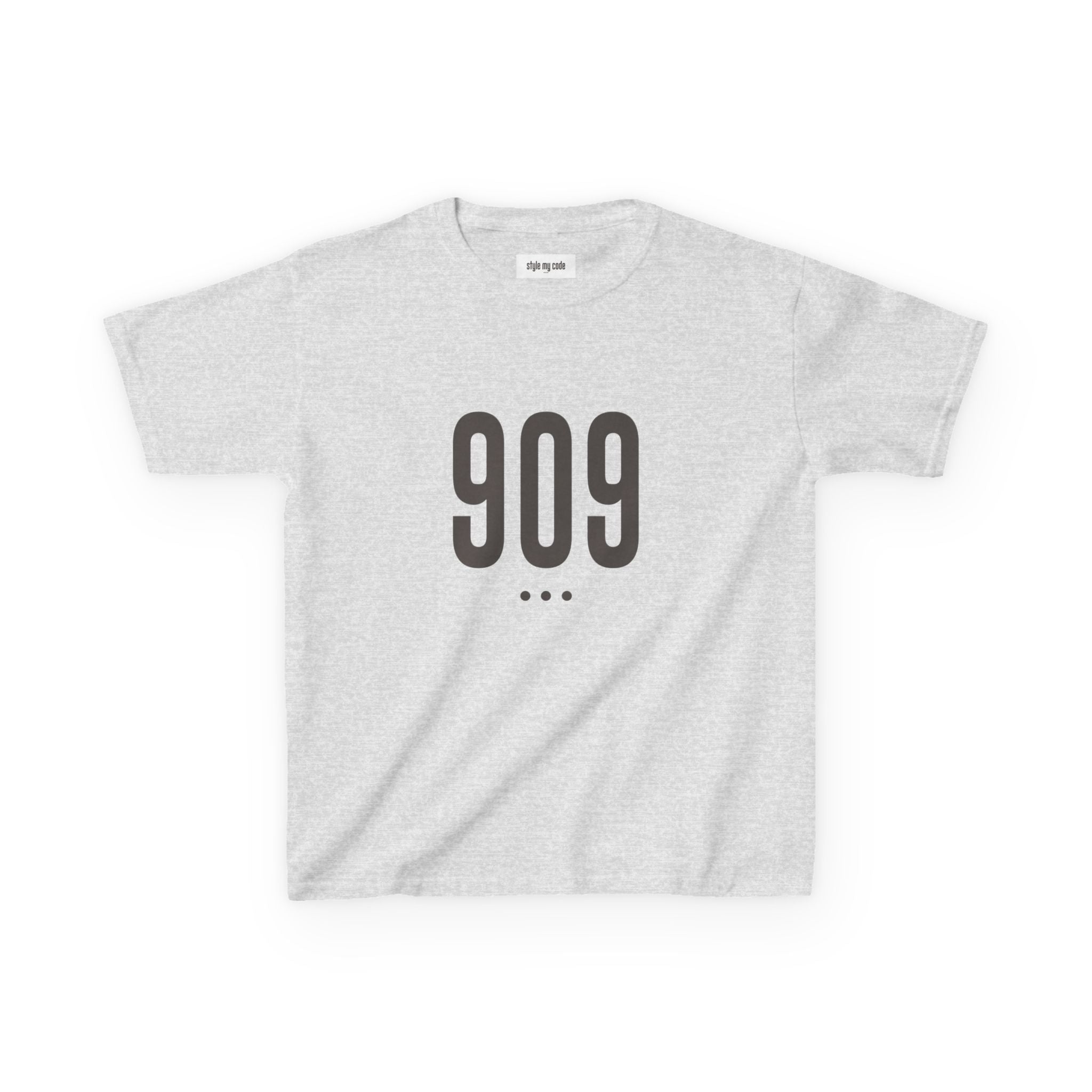 "909" logo - Kid's Unisex Trendy Tee