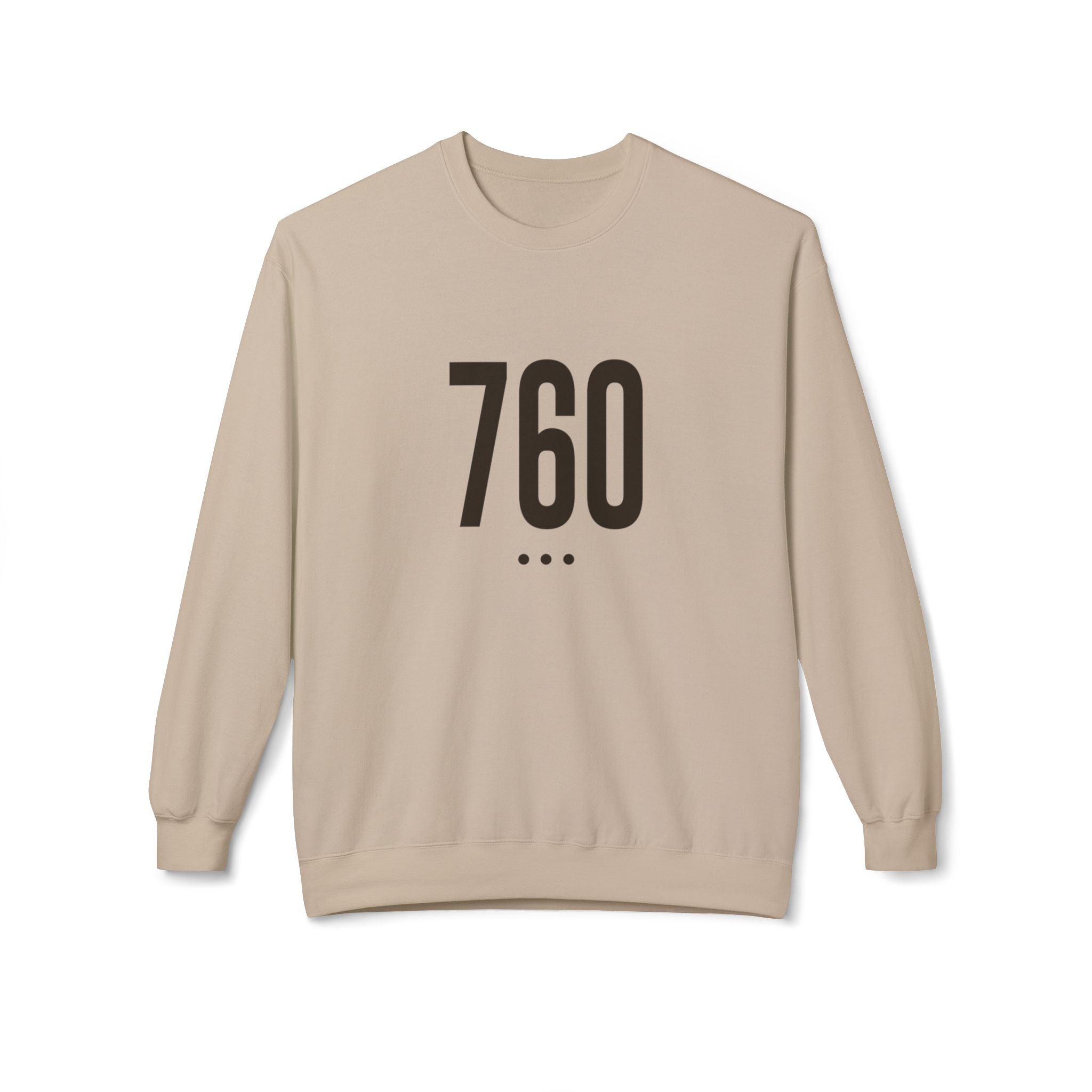 760 Logo Front Unisex Crewneck Sweatshirt