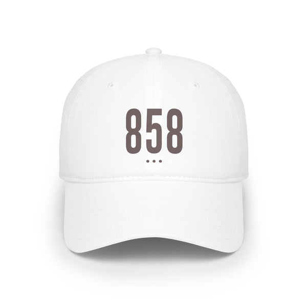 858 Low Profile Baseball Cap
