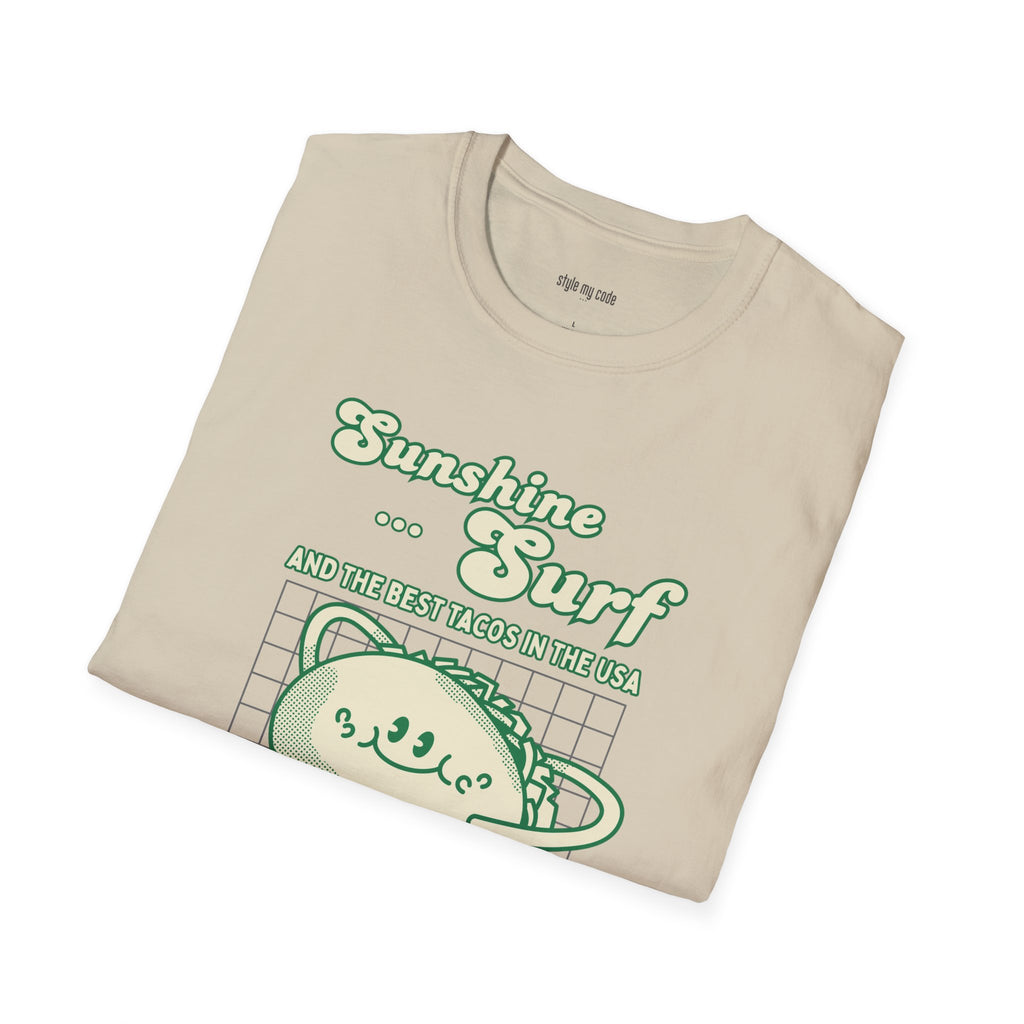 Unisex Sunshine Surf Graphic Tee - Perfect for Summer Vibes