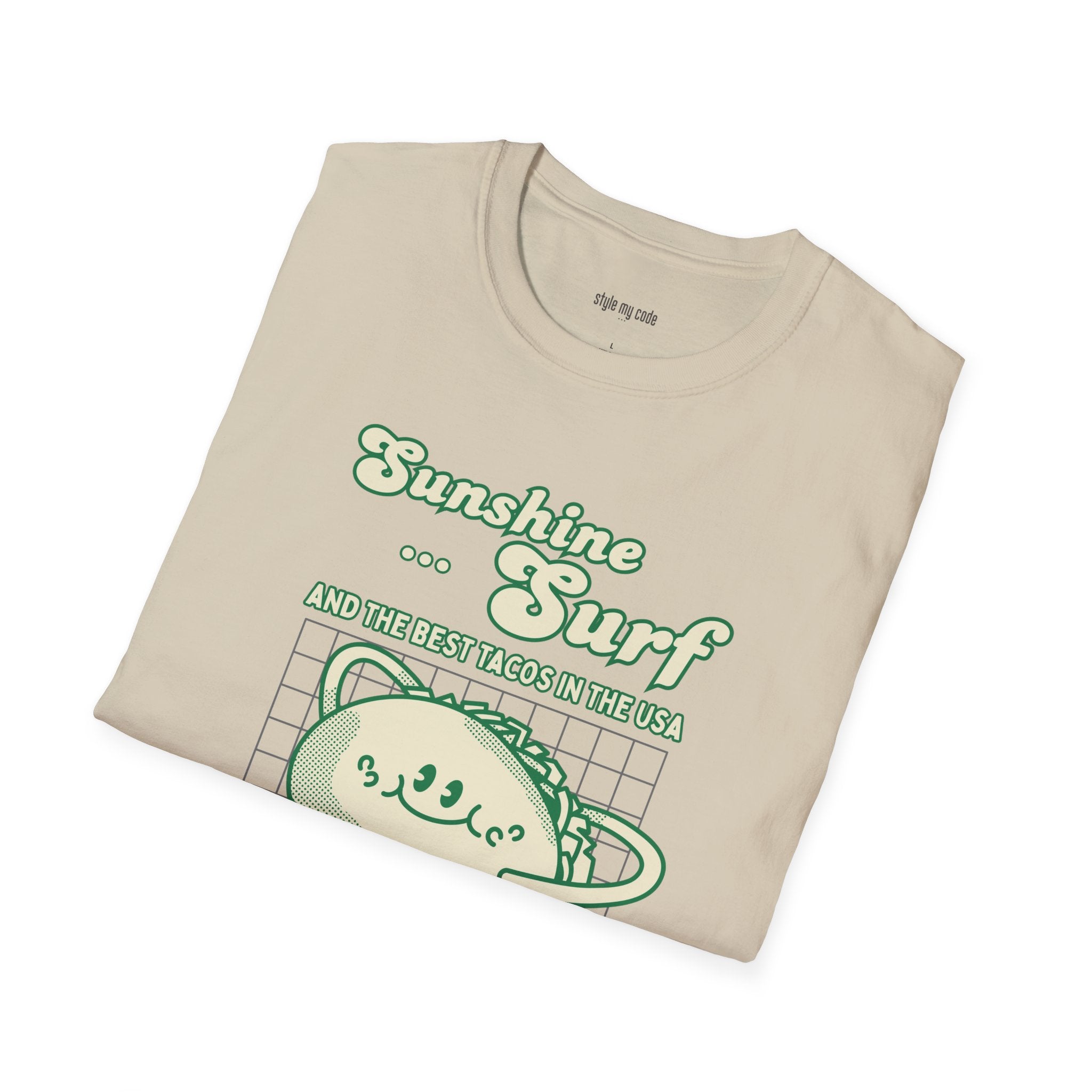 Unisex Sunshine Surf Graphic Tee - Perfect for Summer Vibes