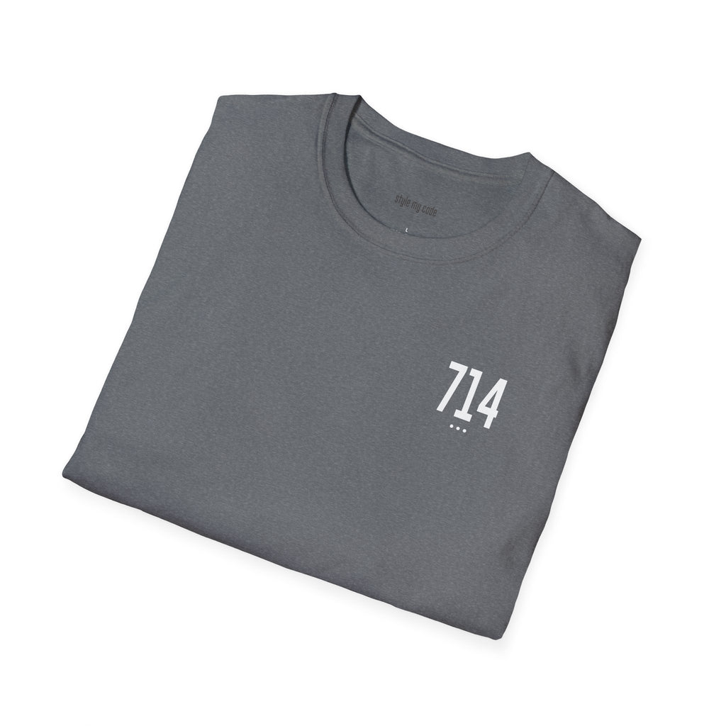 714 White Logo T-Shirt