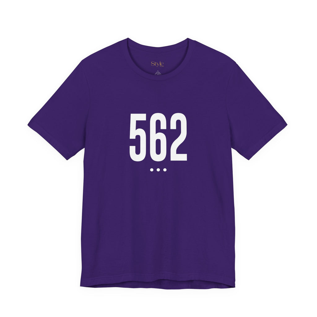 562 White Code Southern California Unisex Tee