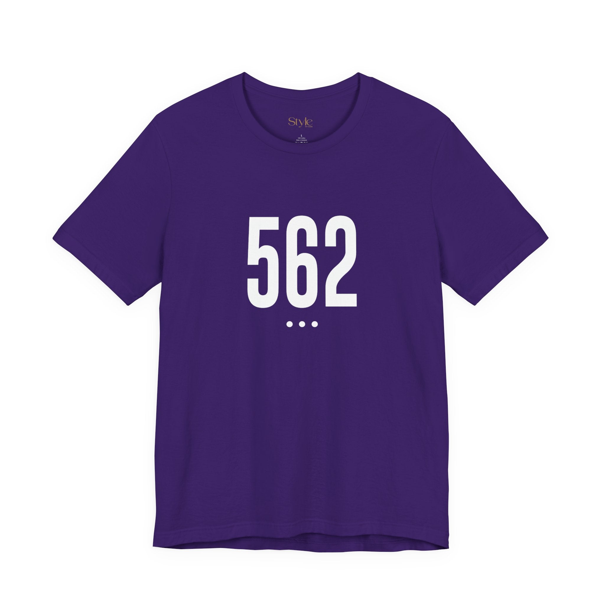 562 White Code Southern California Unisex Tee