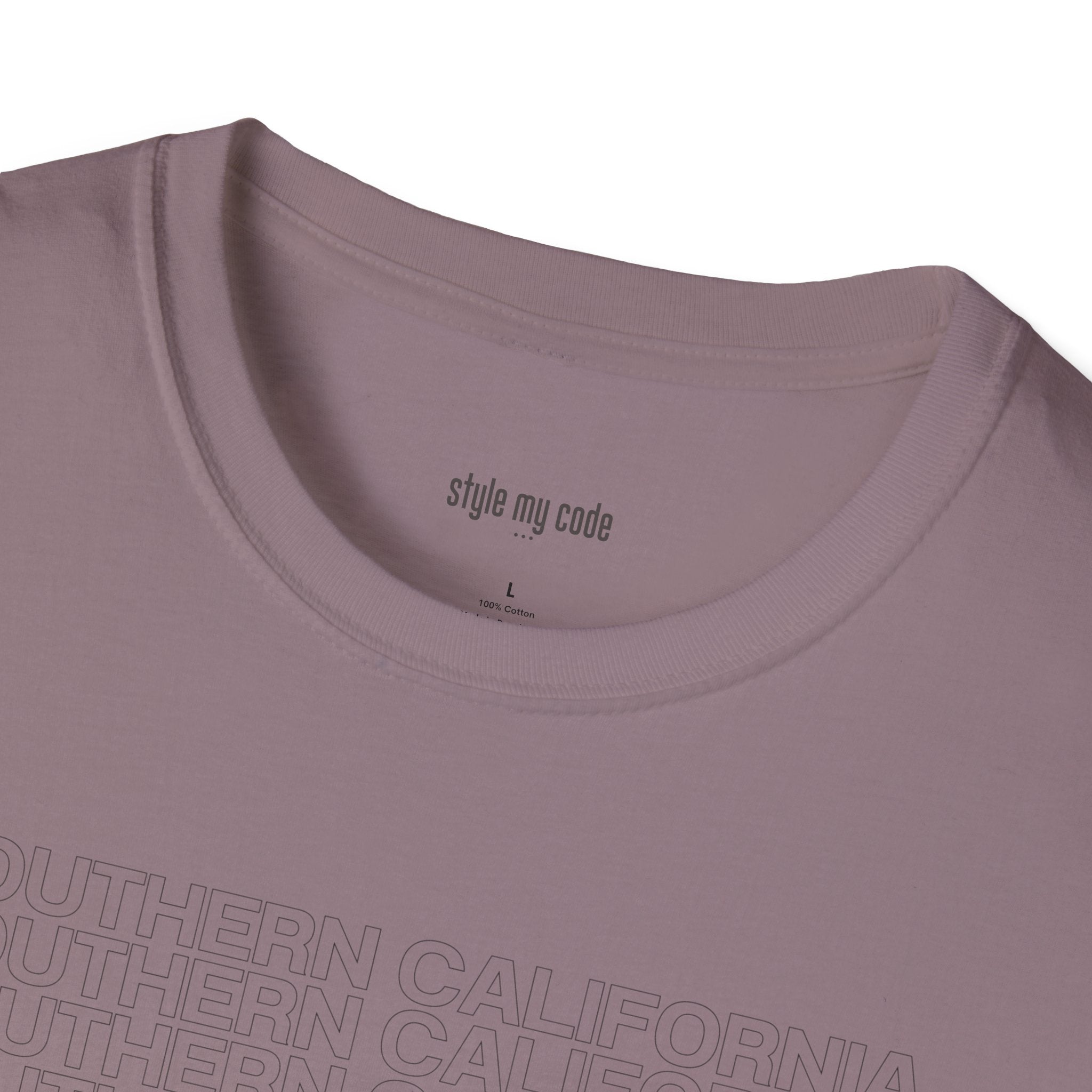 Southern California Unisex Softstyle T-Shirt - Casual Vibe for Everyday Wear