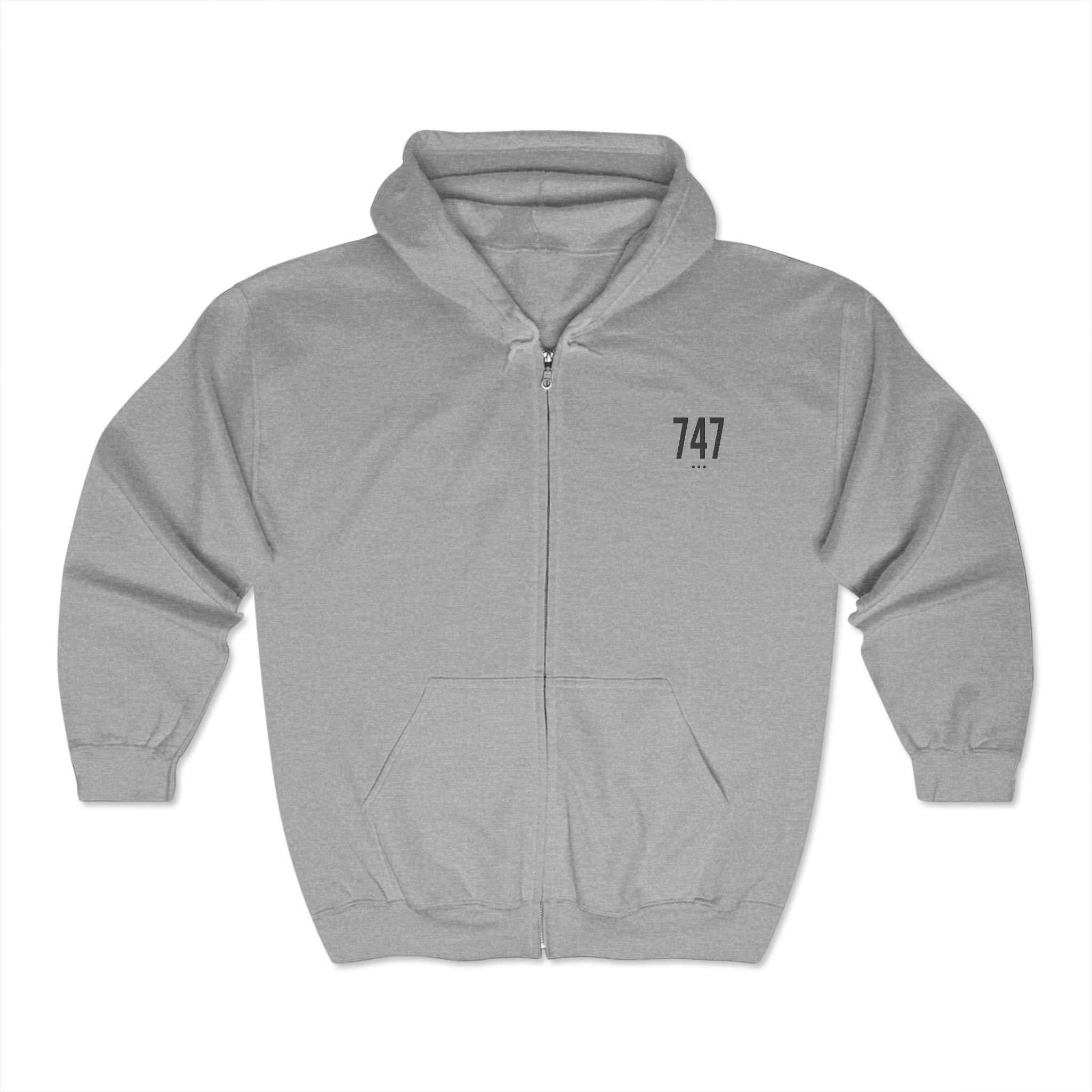 747 Zip Hoodie