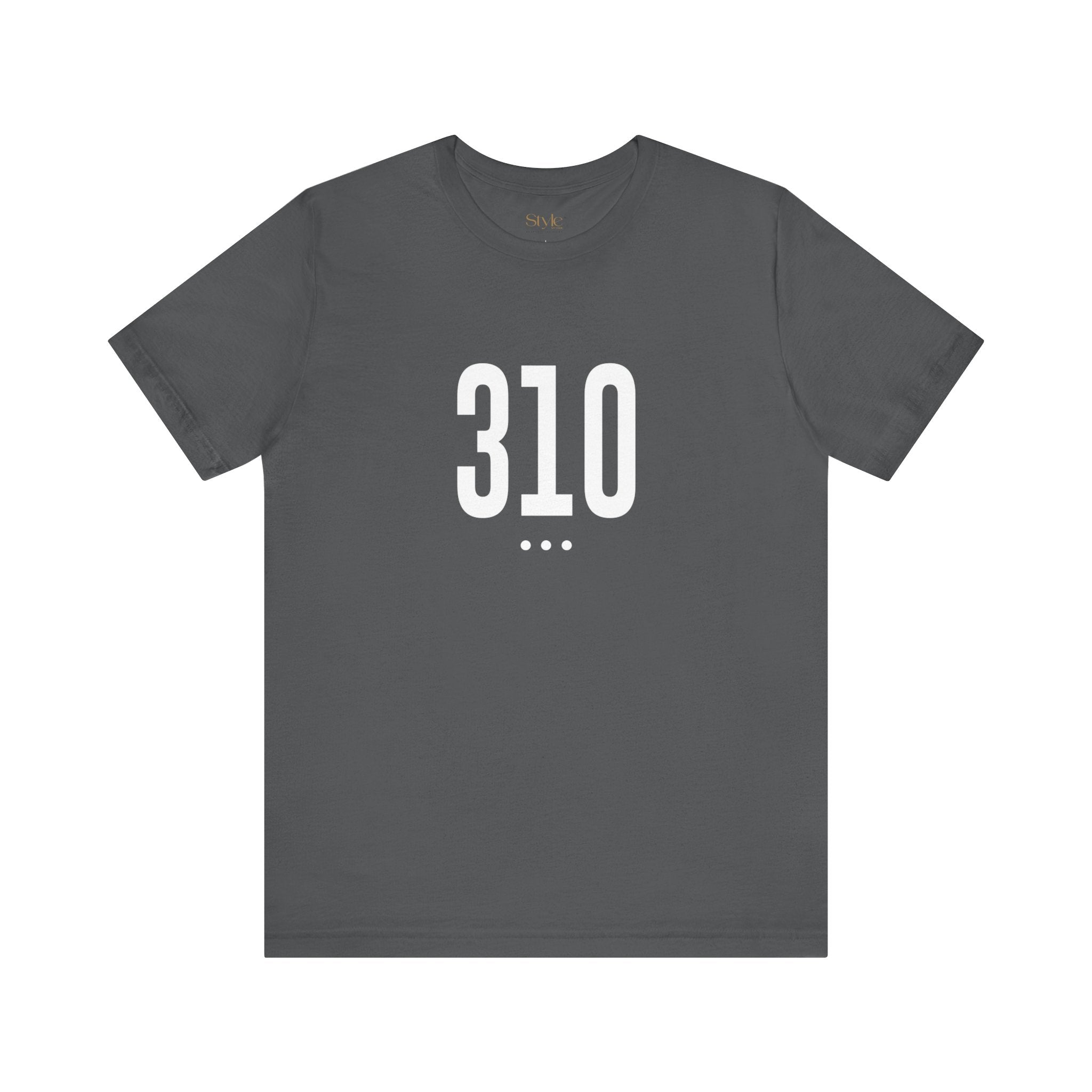 310 White Code Southern California Unisex Tee